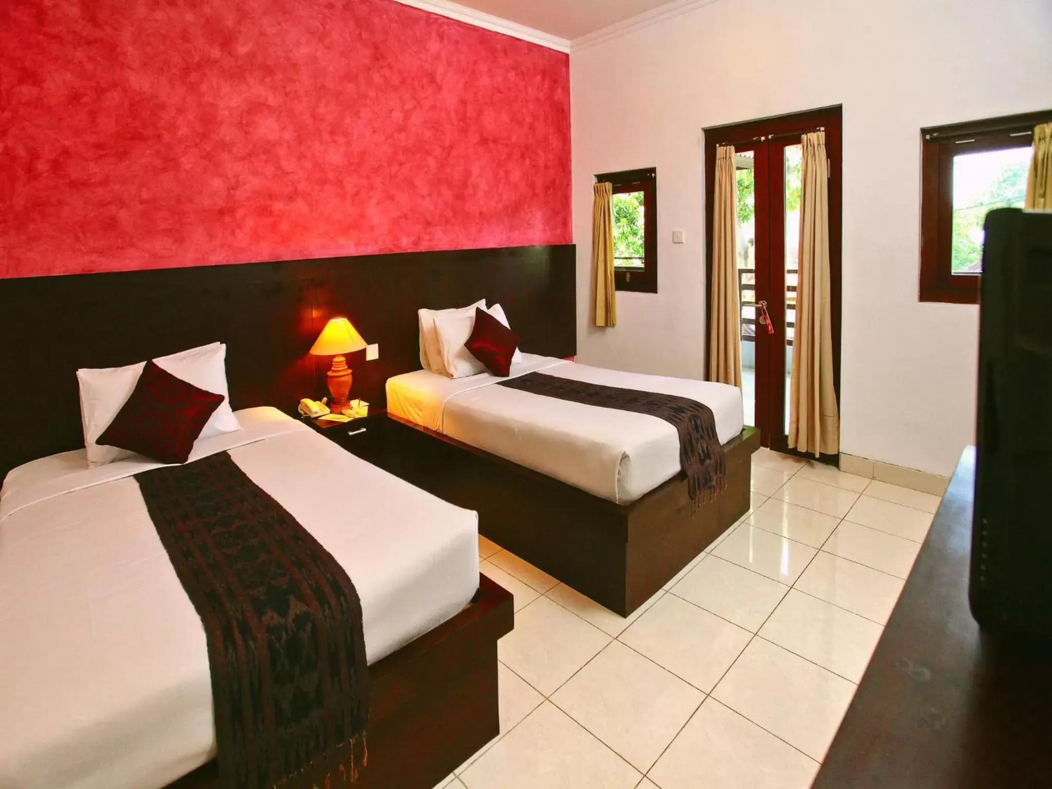 Bedroom, Bed in Puri Sading Hotel