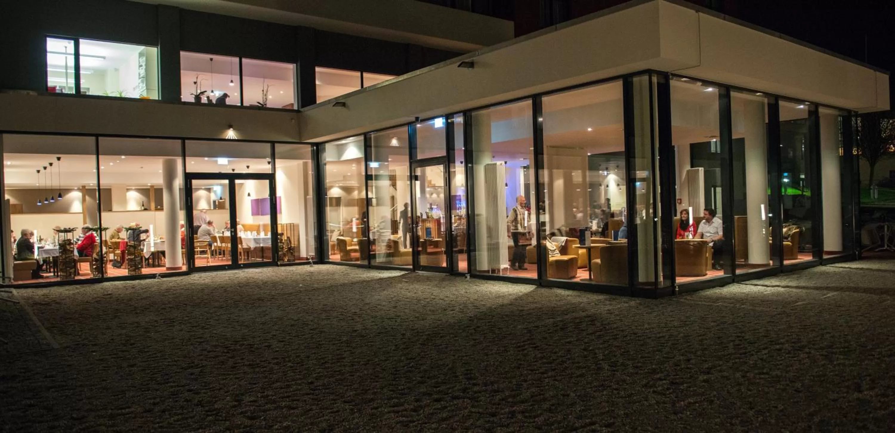 Patio in Santé Royale Hotel- & Gesundheitsresort Warmbad Wolkenstein