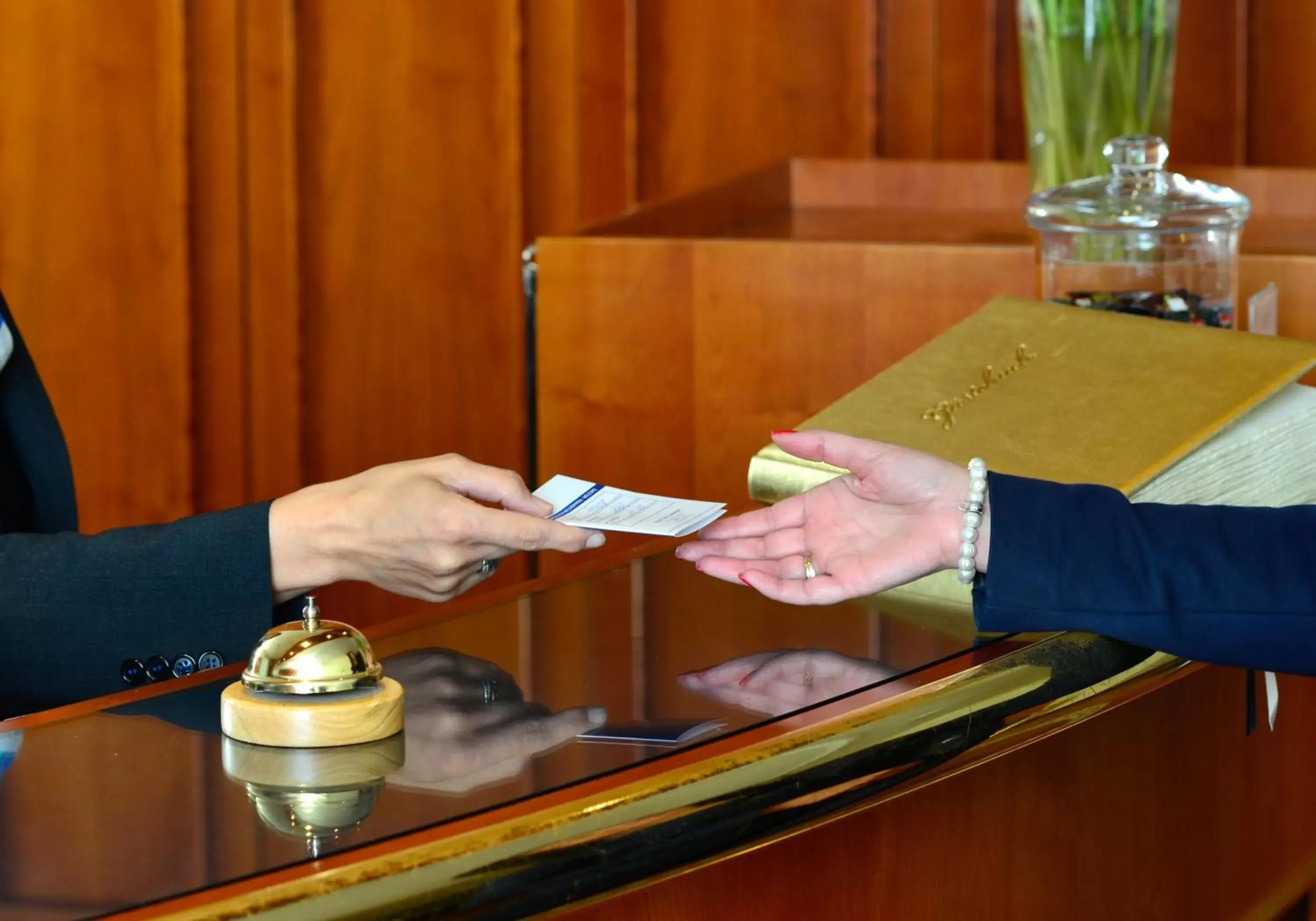 Lobby or reception in Hotel Der Lindenhof