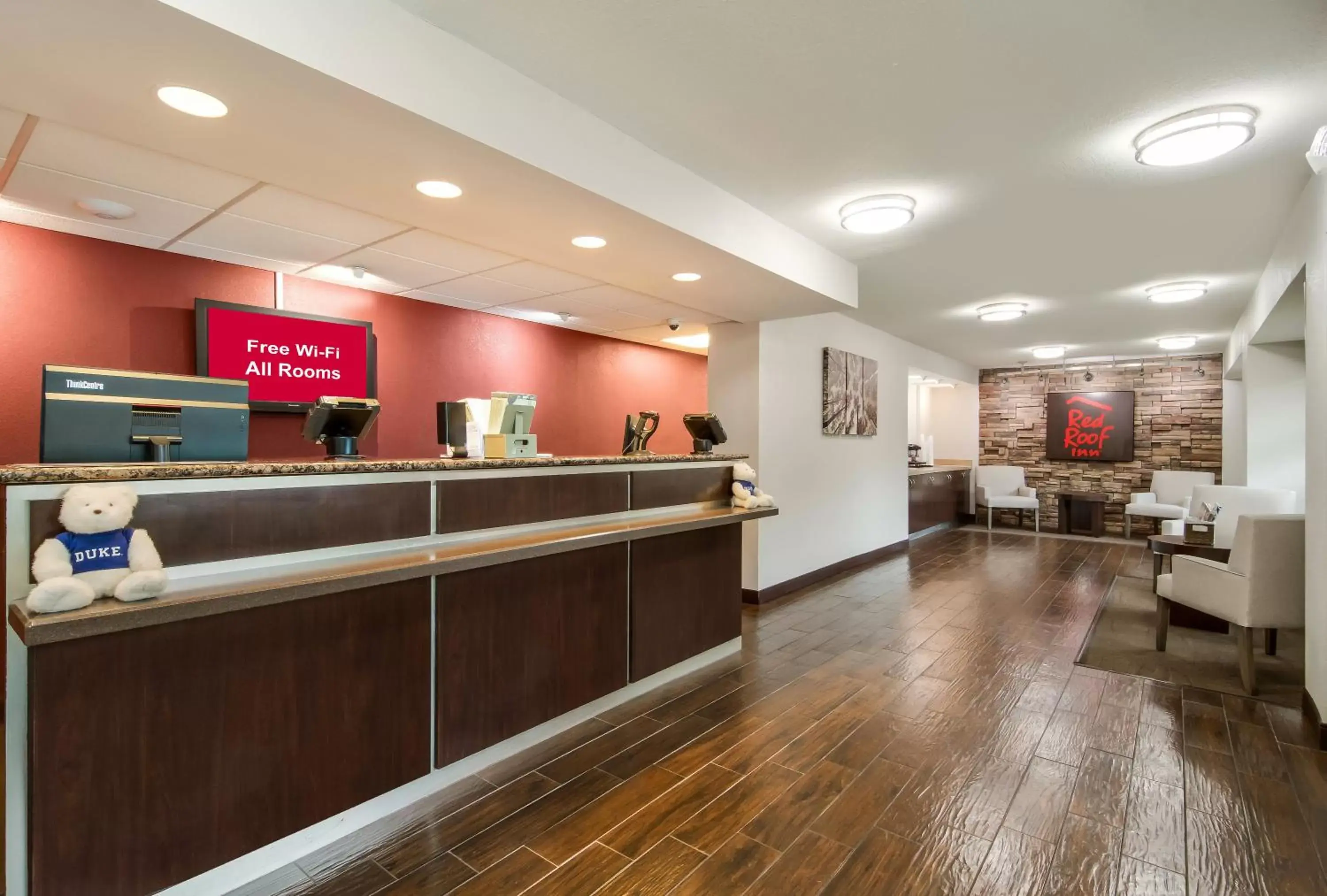 Lobby or reception, Lobby/Reception in Red Roof Inn Durham - Duke Univ Medical Center