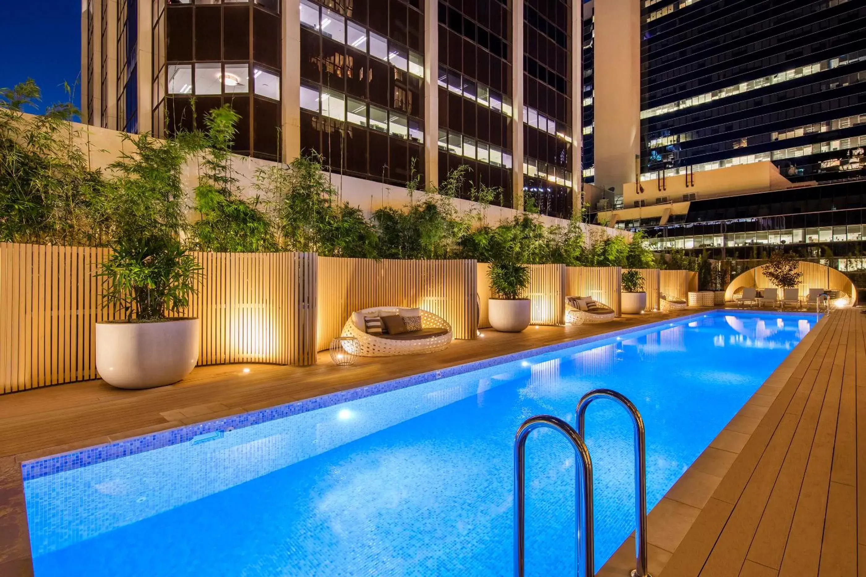 Swimming Pool in SKYE Hotel Suites Parramatta