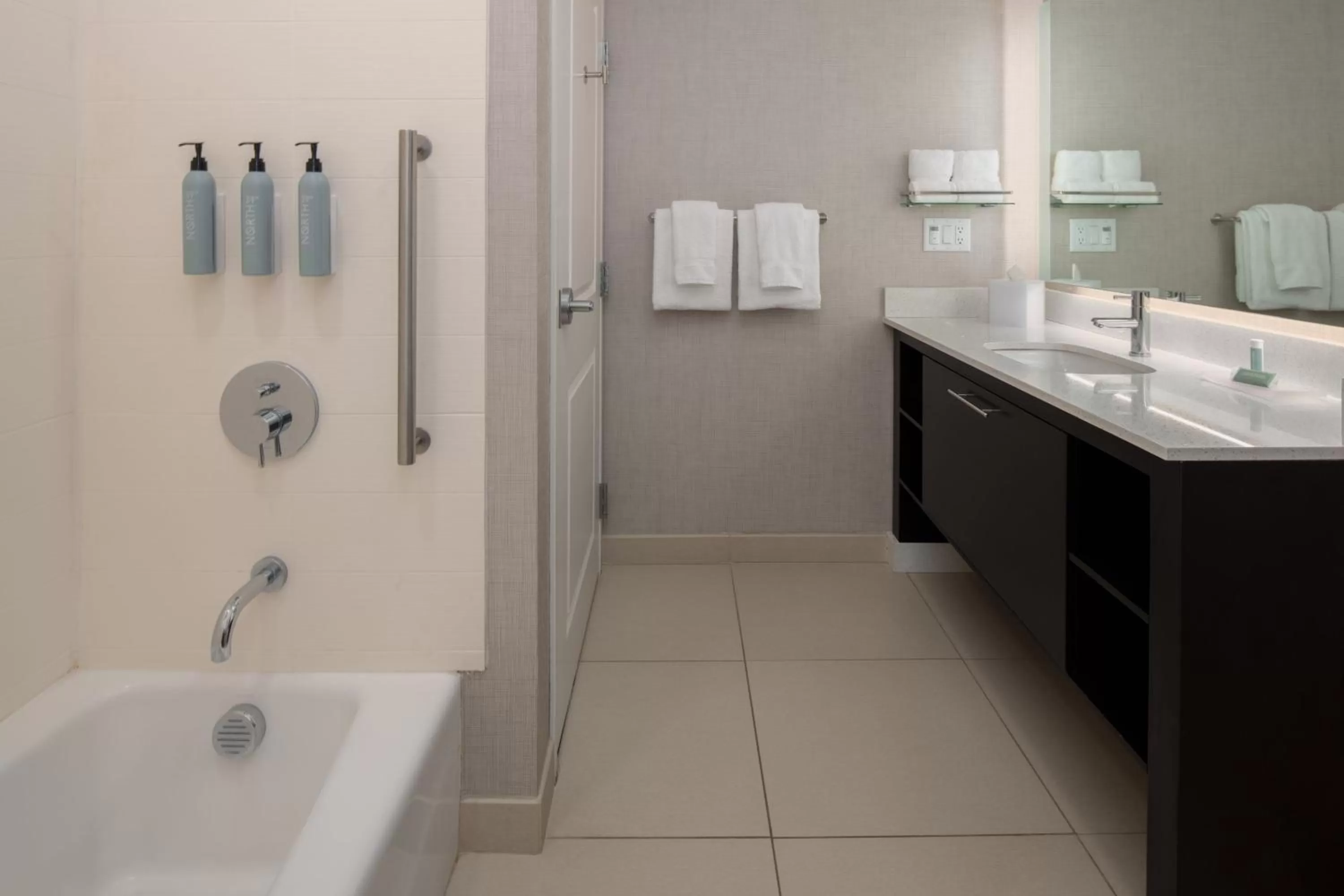 Bathroom in Residence Inn by Marriott Portland Vancouver