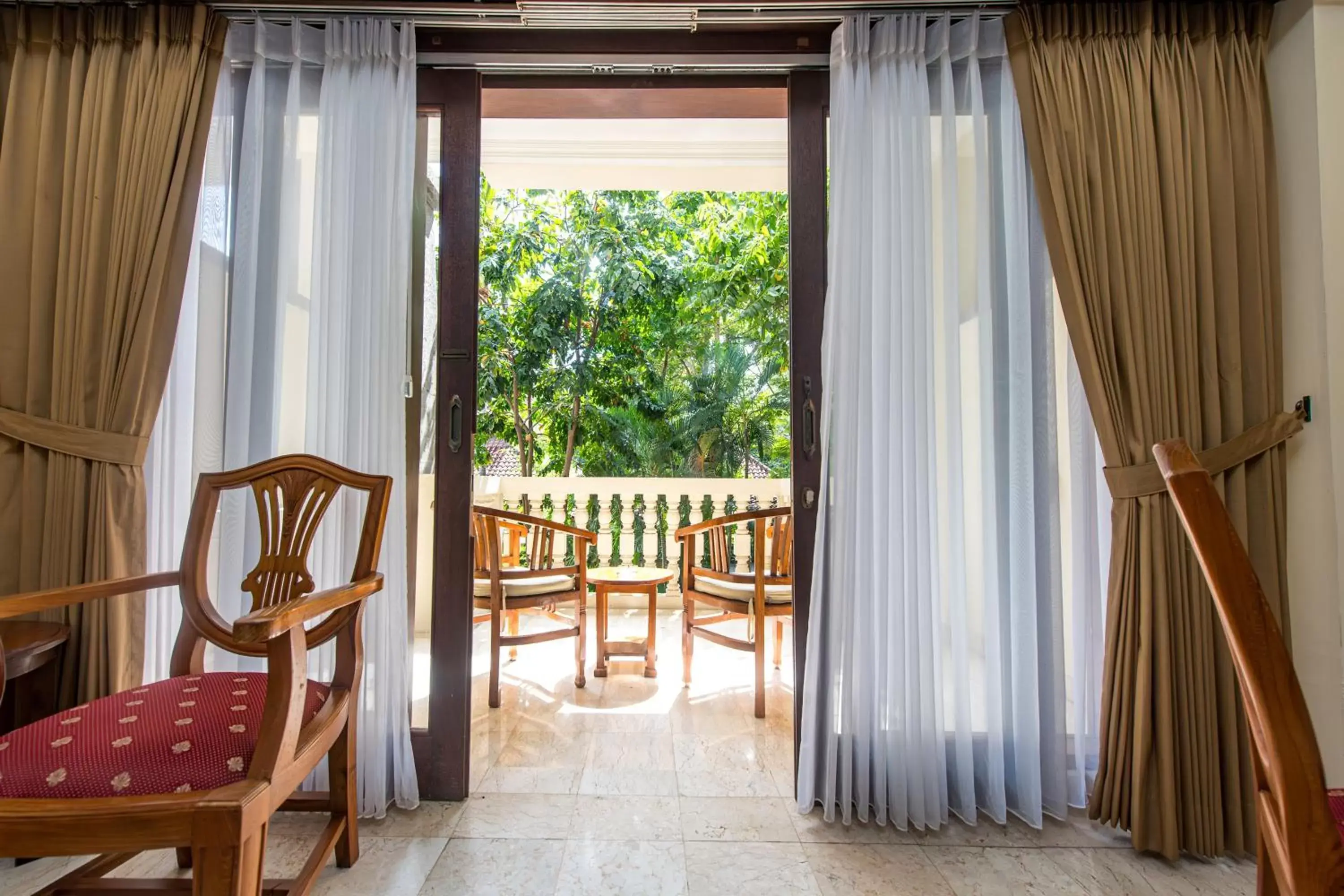 Balcony/Terrace in Hotel Kumala Pantai - CHSE Certified