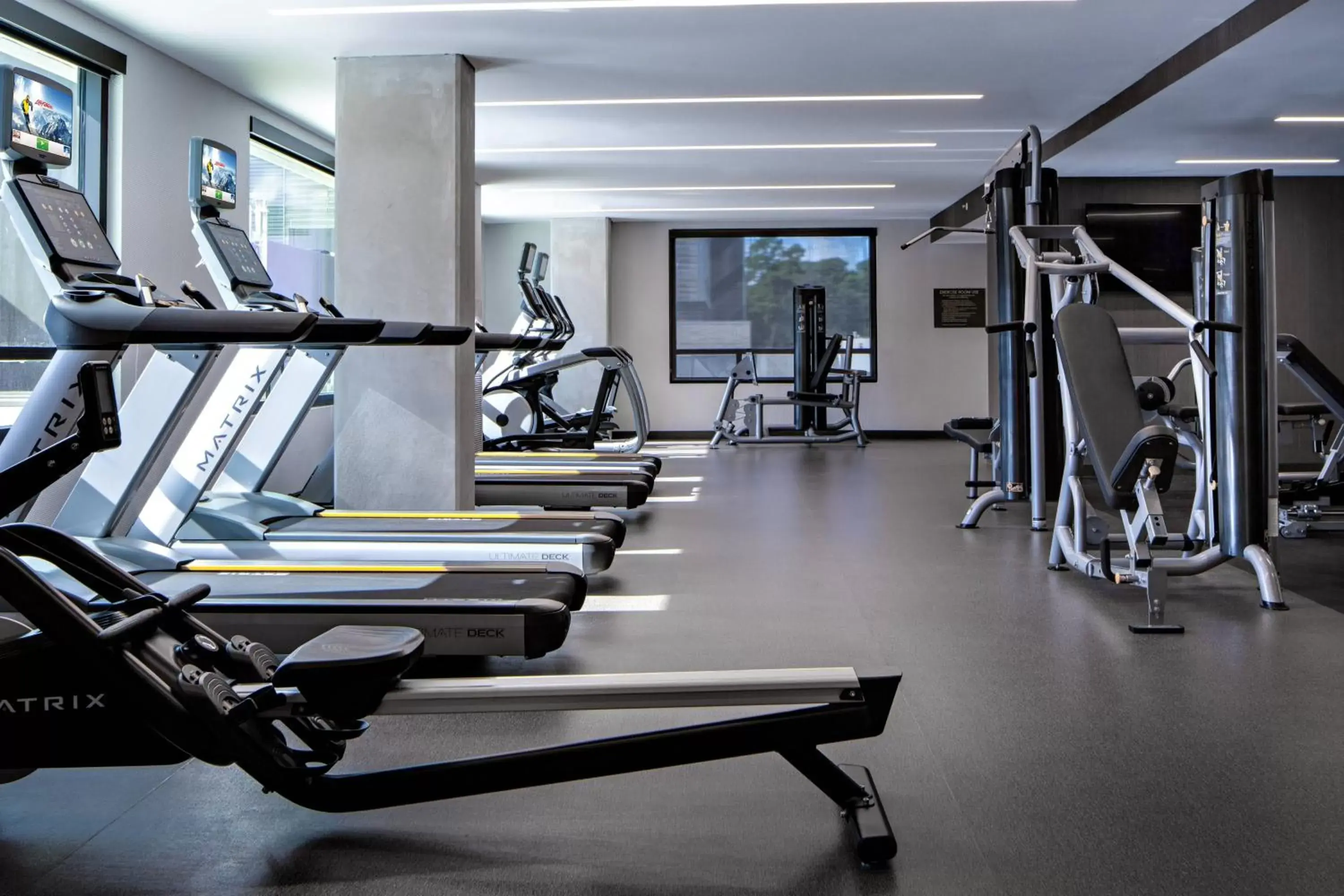 Fitness centre/facilities, Fitness Center/Facilities in Houston CityPlace Marriott at Springwoods Village