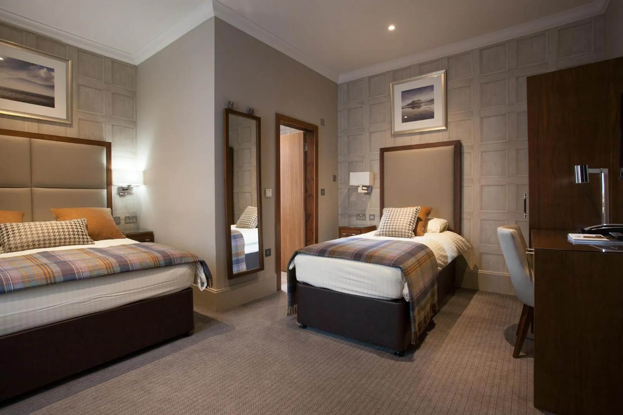 Bed in Cruachan Hotel