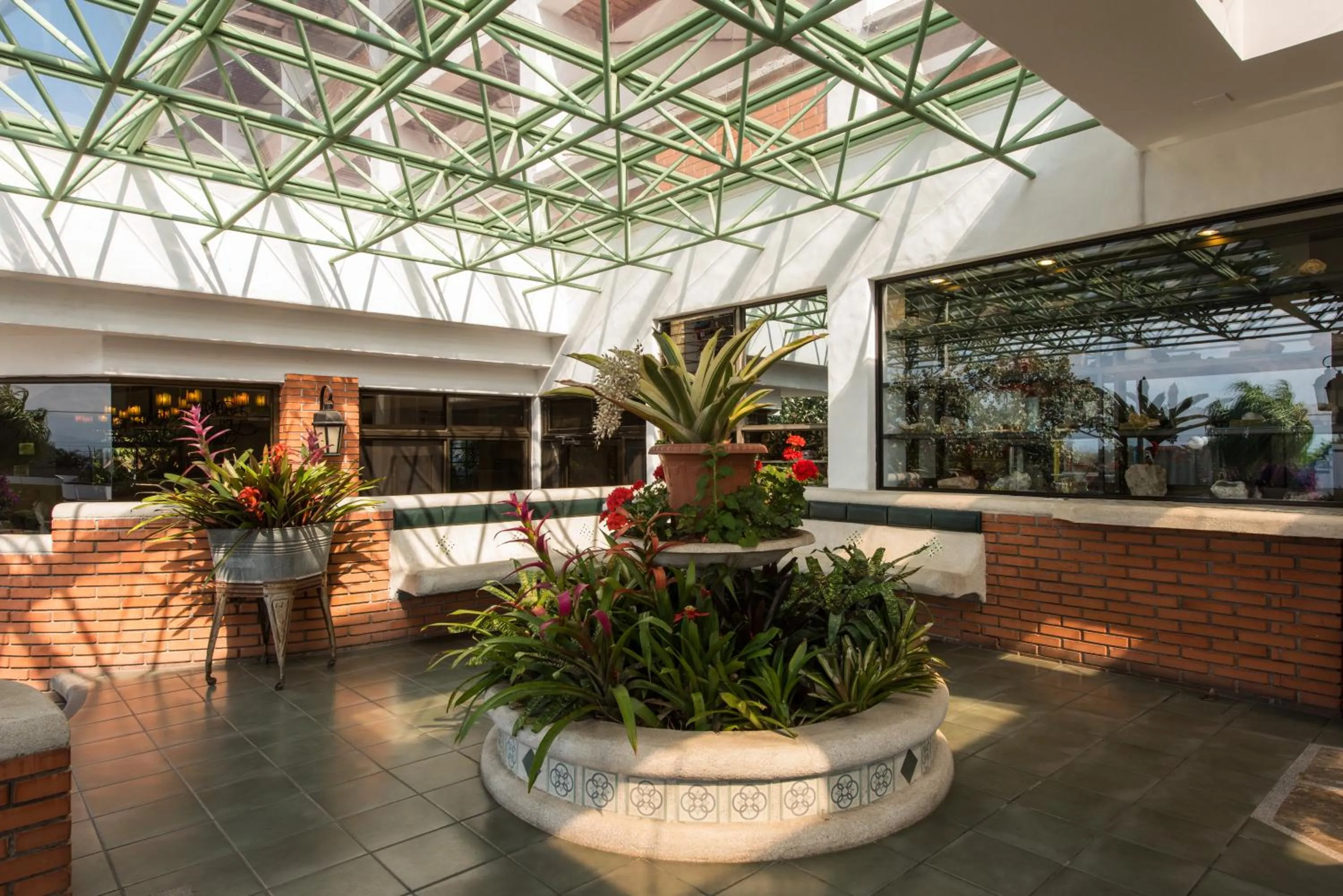 Decorative detail in Hotel Bougainvillea San José