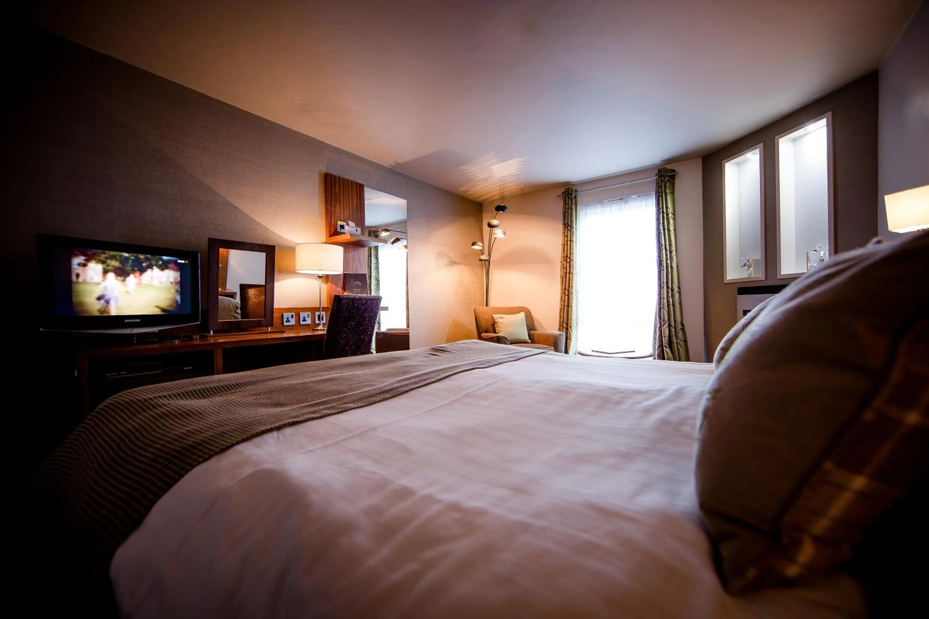 Bedroom, Bed in Smiths At Gretna Green Hotel