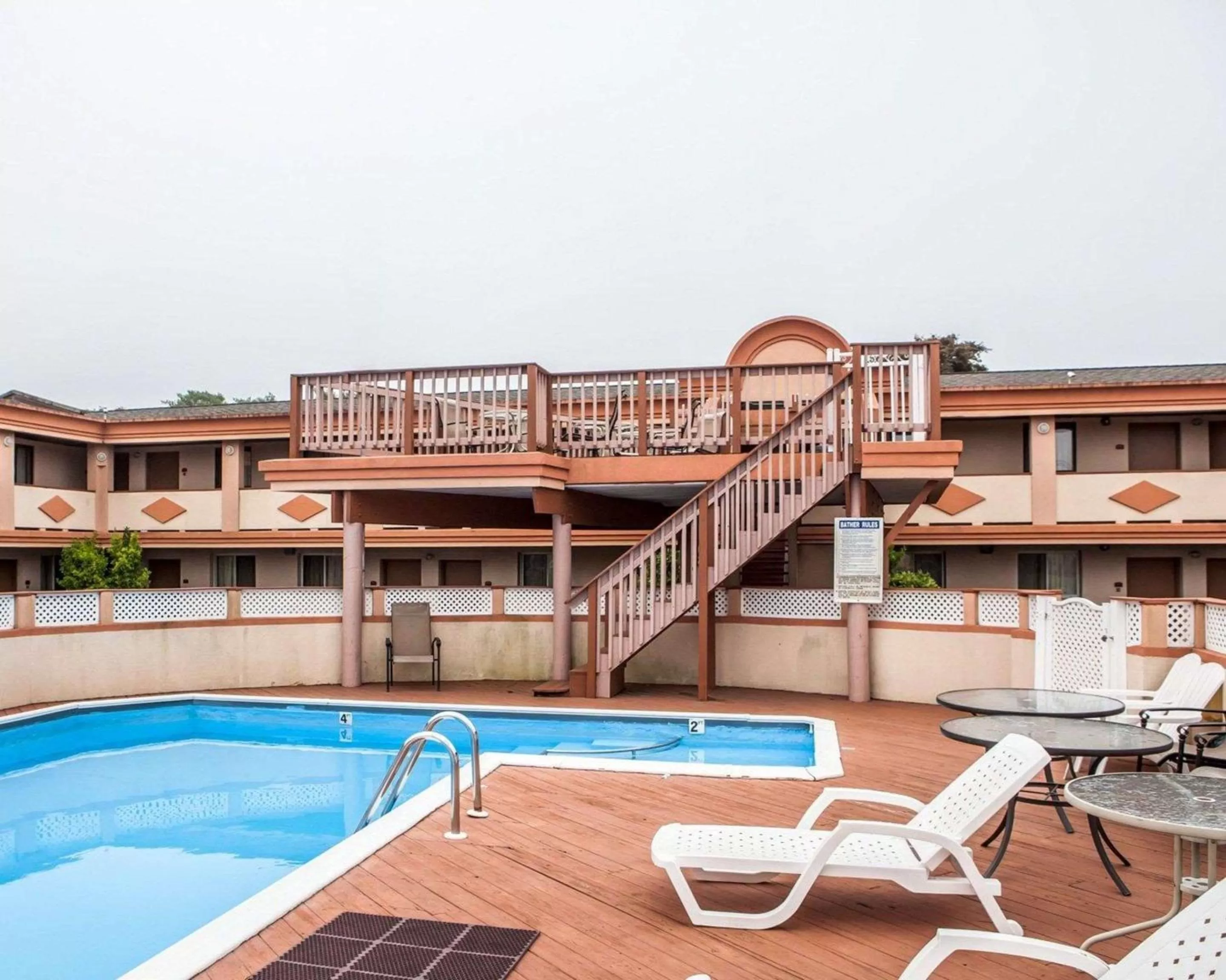 On site in Rodeway Inn Point Pleasant Beach