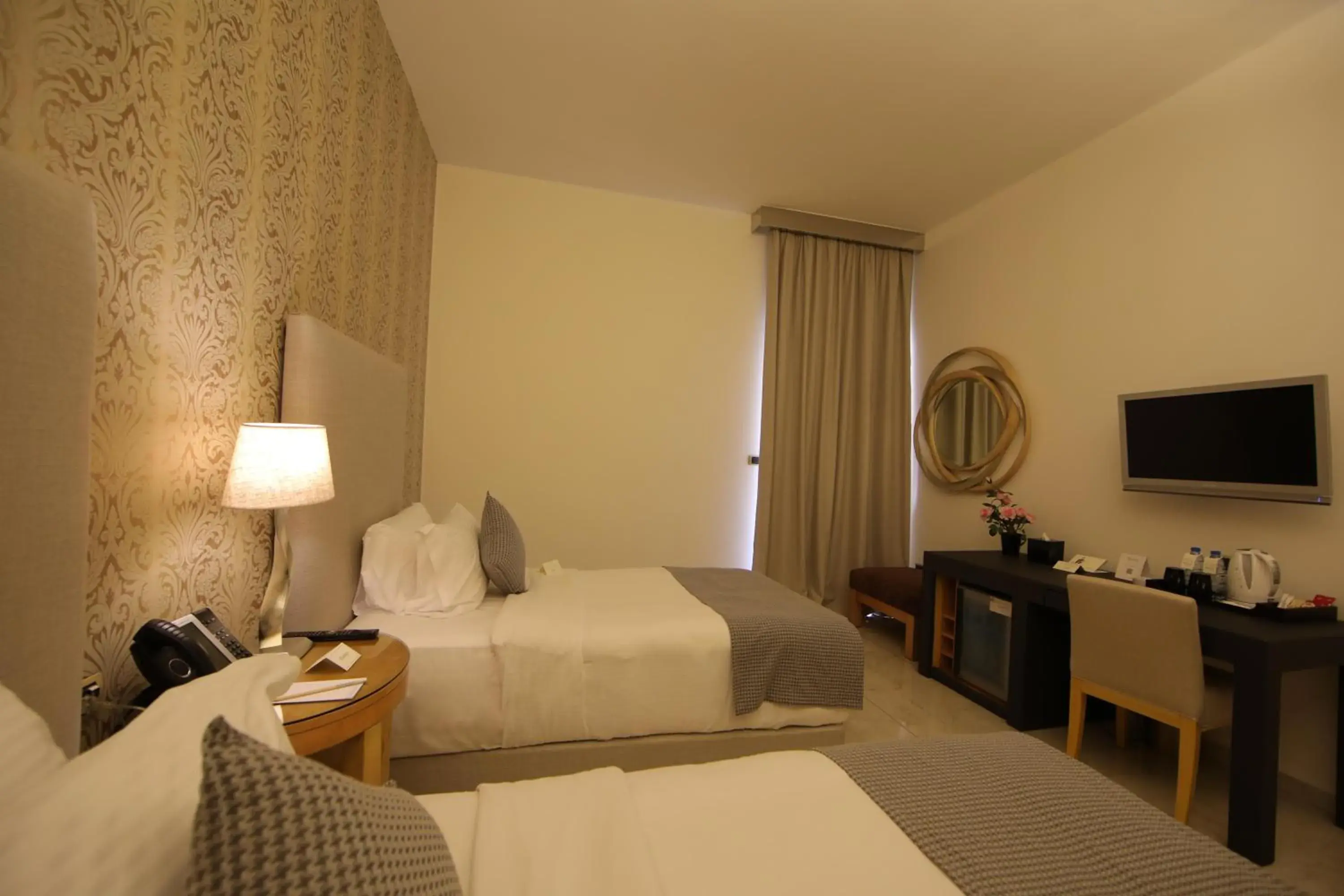 Photo of the whole room, Bed in Riviera Hotel and Beach Lounge, Beirut