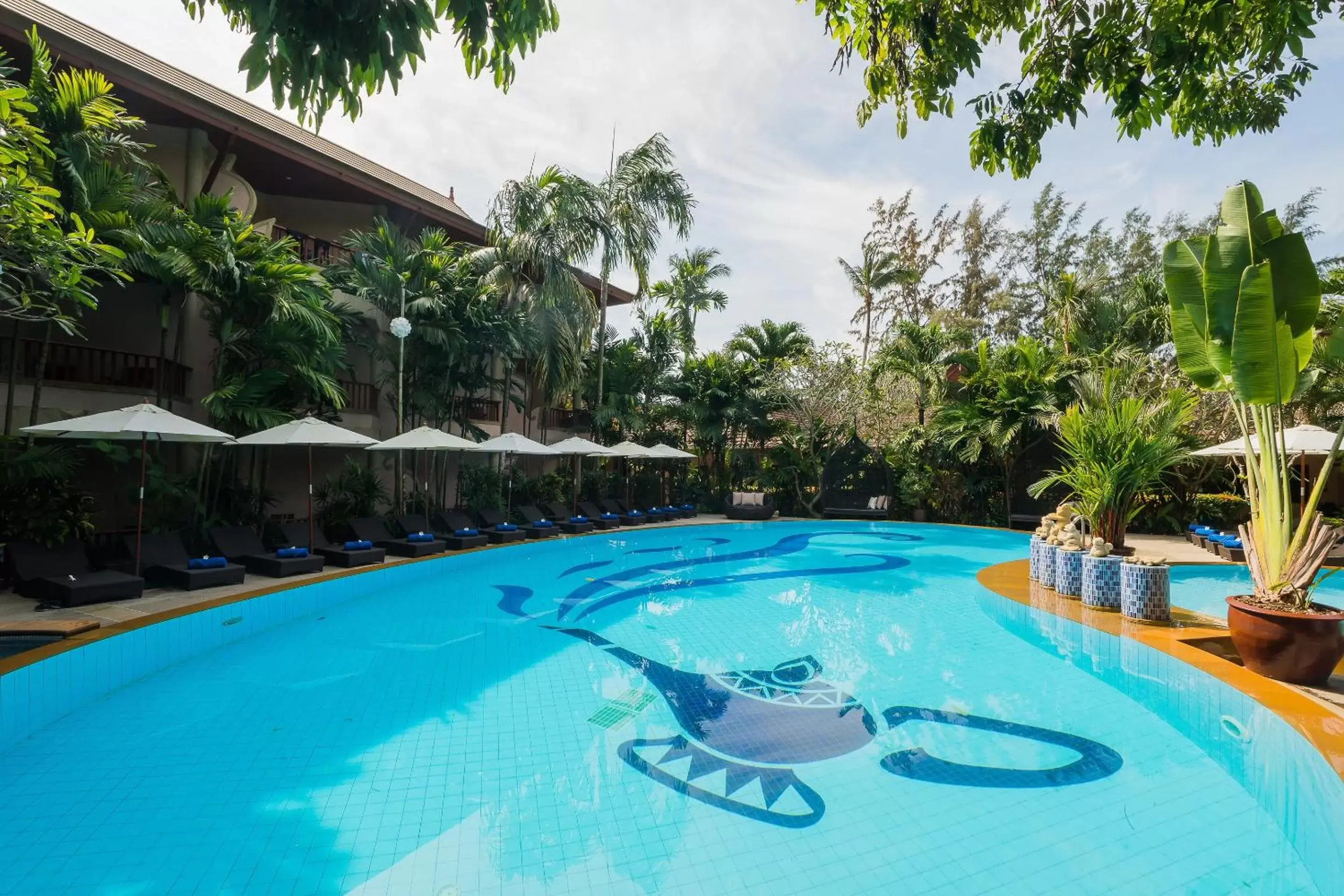 Swimming Pool in Aonang Princeville Villa Resort & Spa - Halal Certified Restaurant