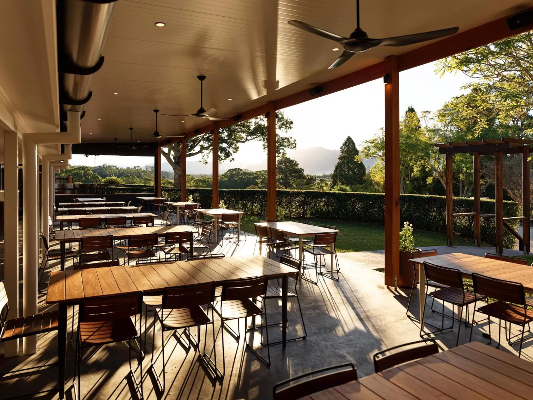 Restaurant/places to eat in The Lodge Bellingen