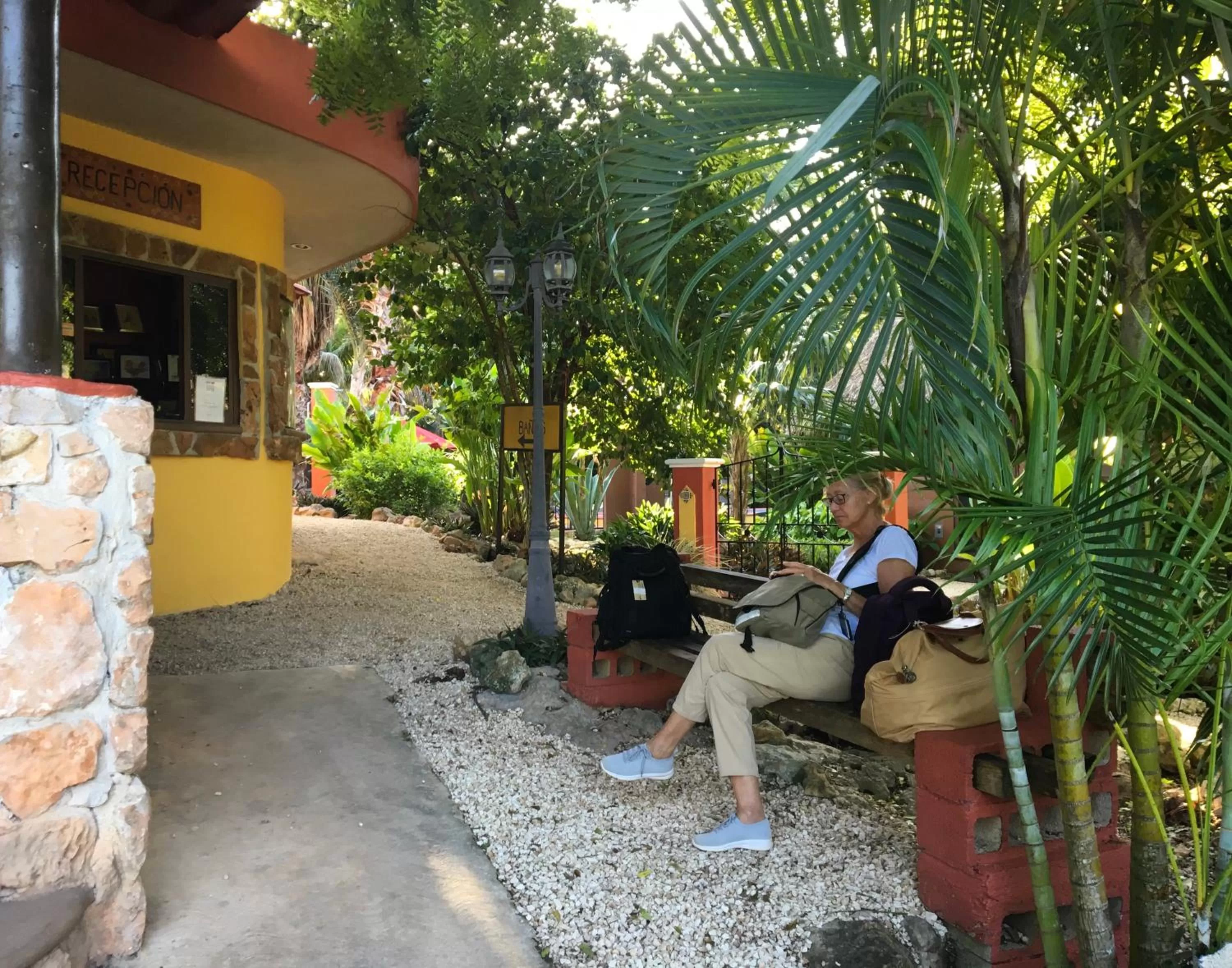 Facade/entrance in The Pickled Onion Eco-Boutique B&B