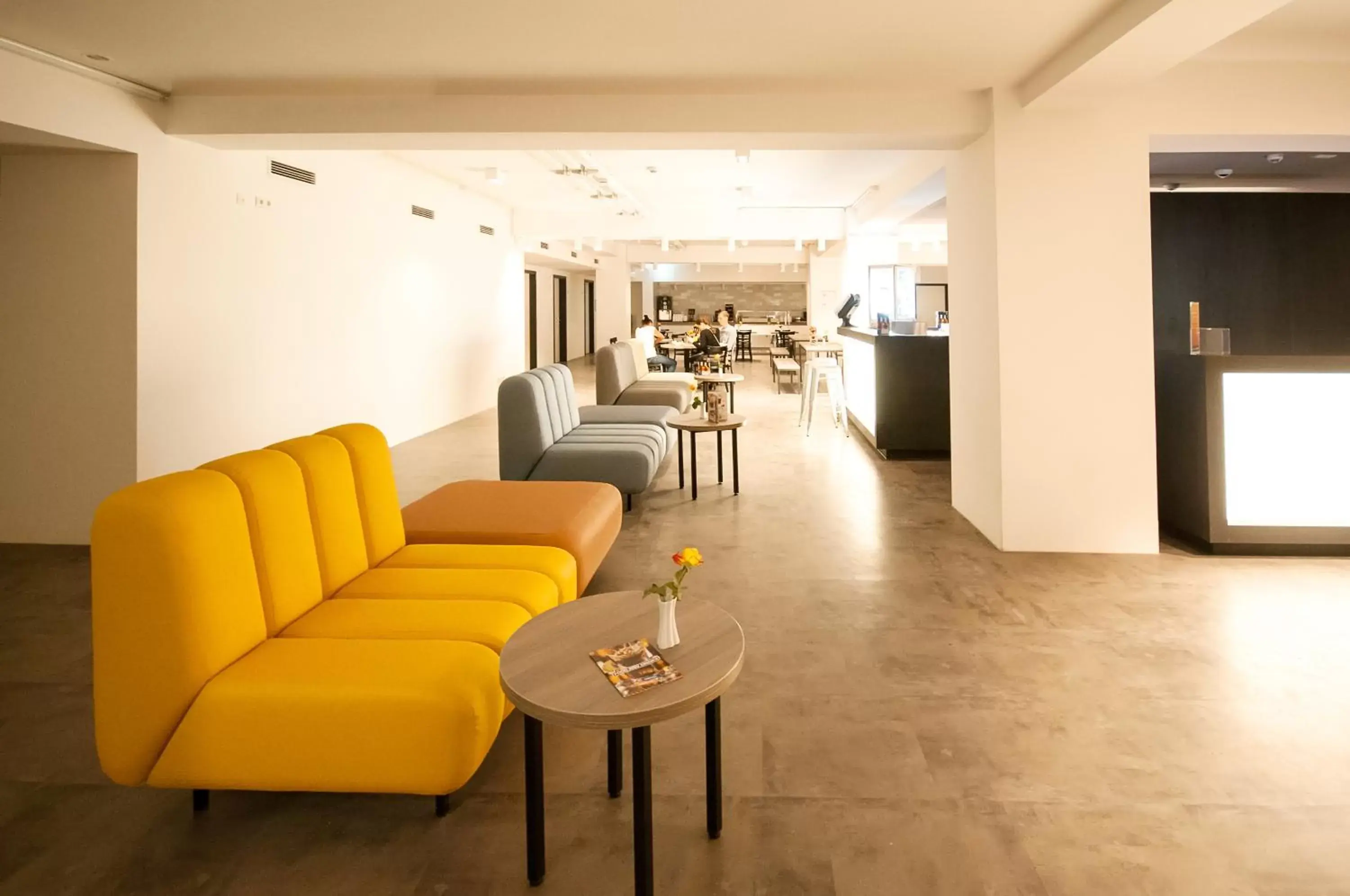 Lobby or reception, Seating Area in a&o Bremen Hauptbahnhof