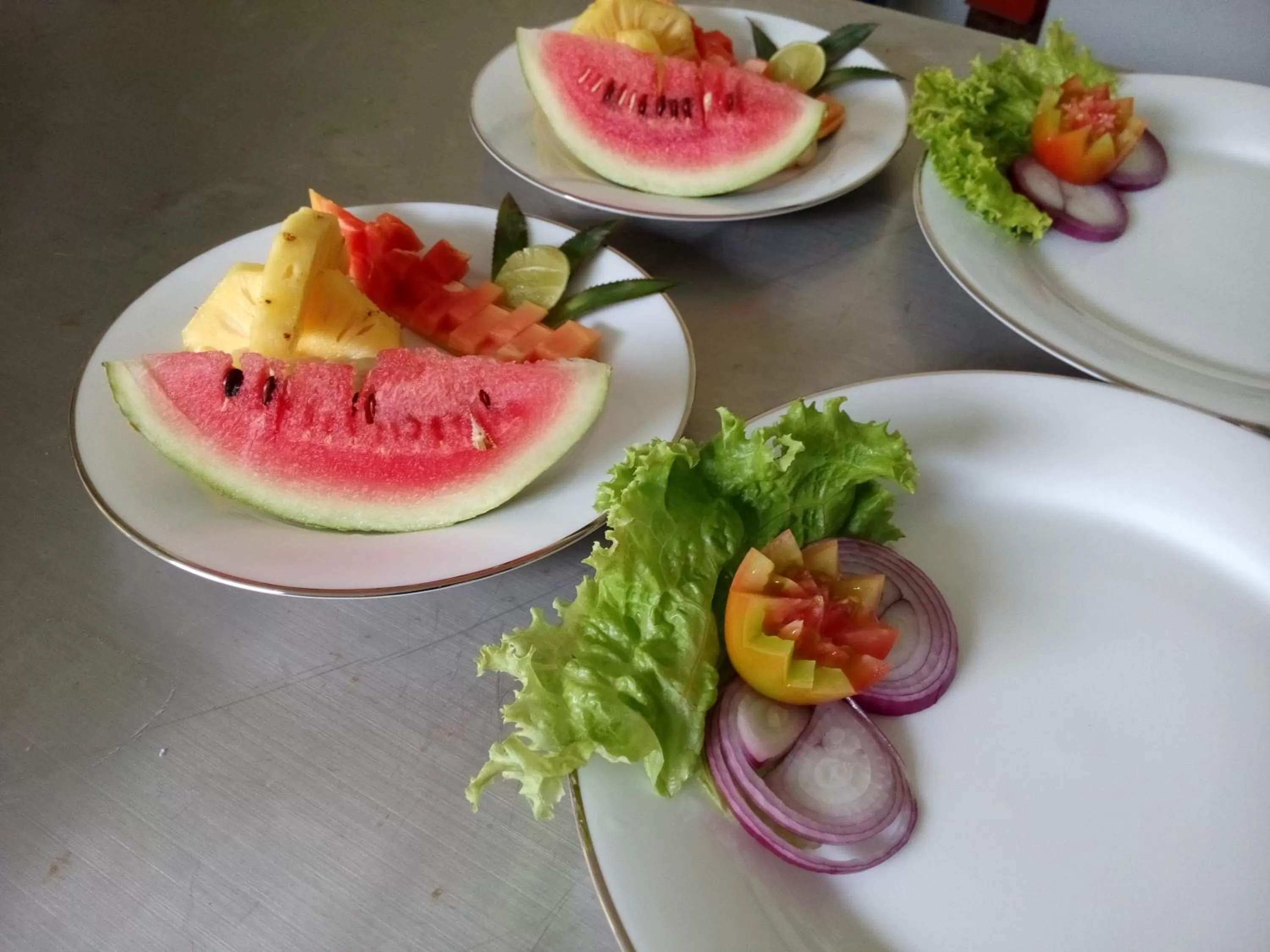 Food close-up in Inlak Garden Hotel