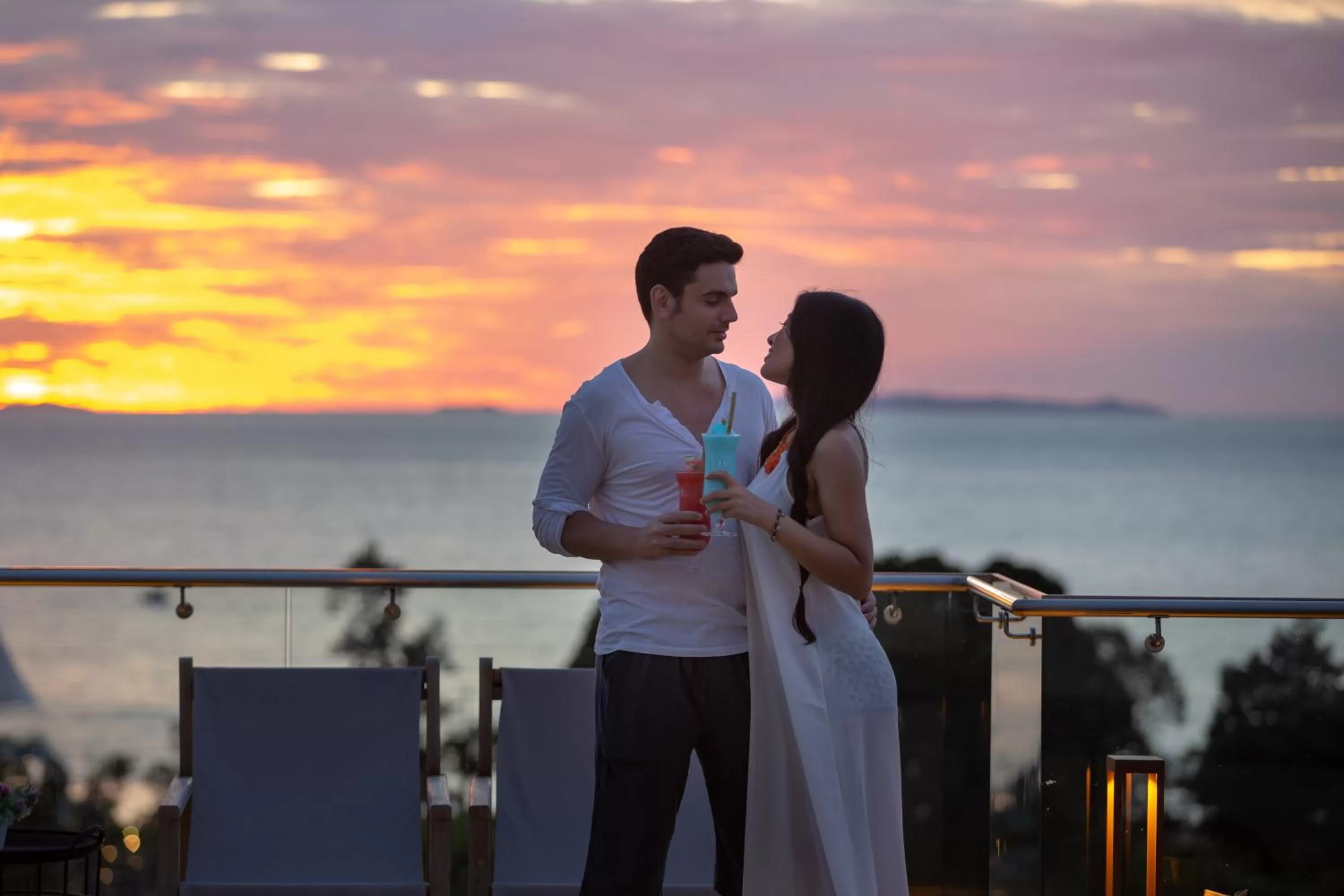 People in Costa Village Bangsaray