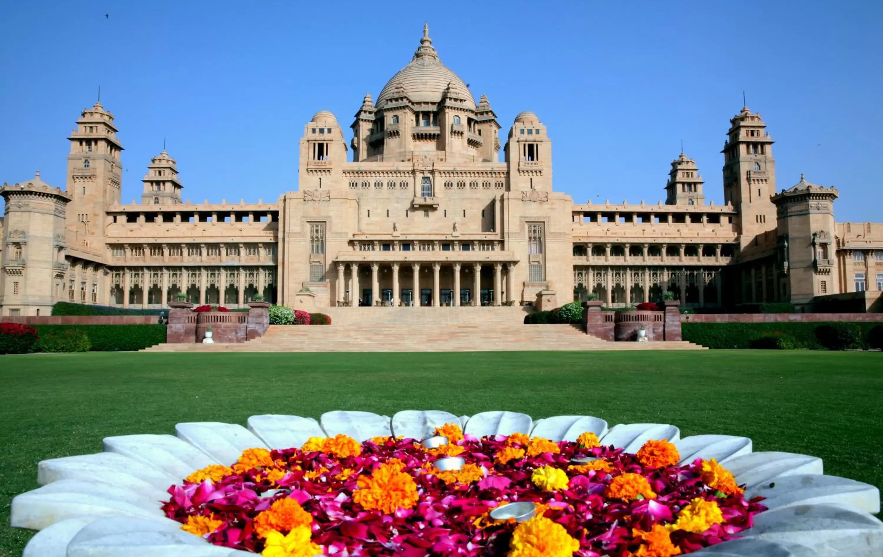 Facade/entrance, Property Building in Umaid Bhawan Palace Jodhpur