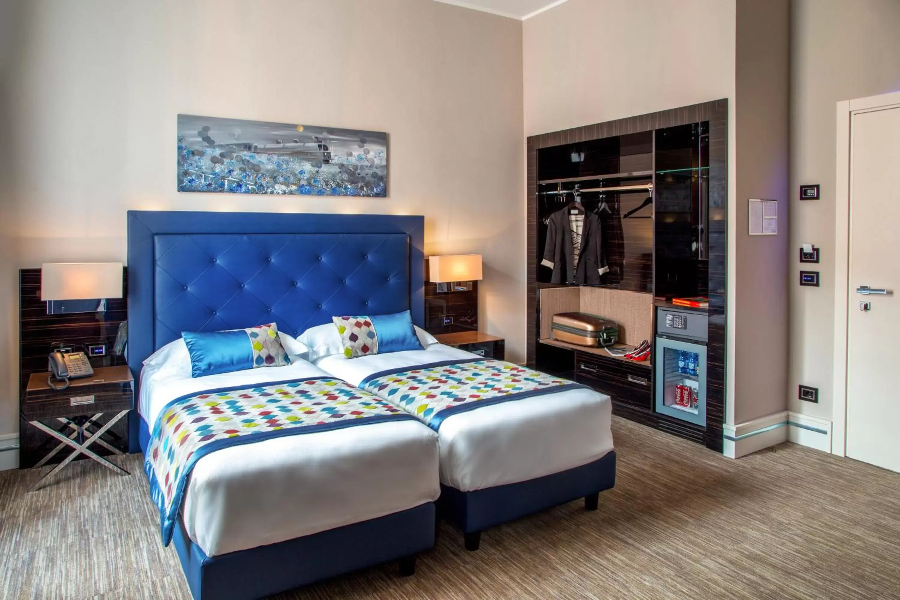 Bedroom, Bed in Gioberti Art Hotel