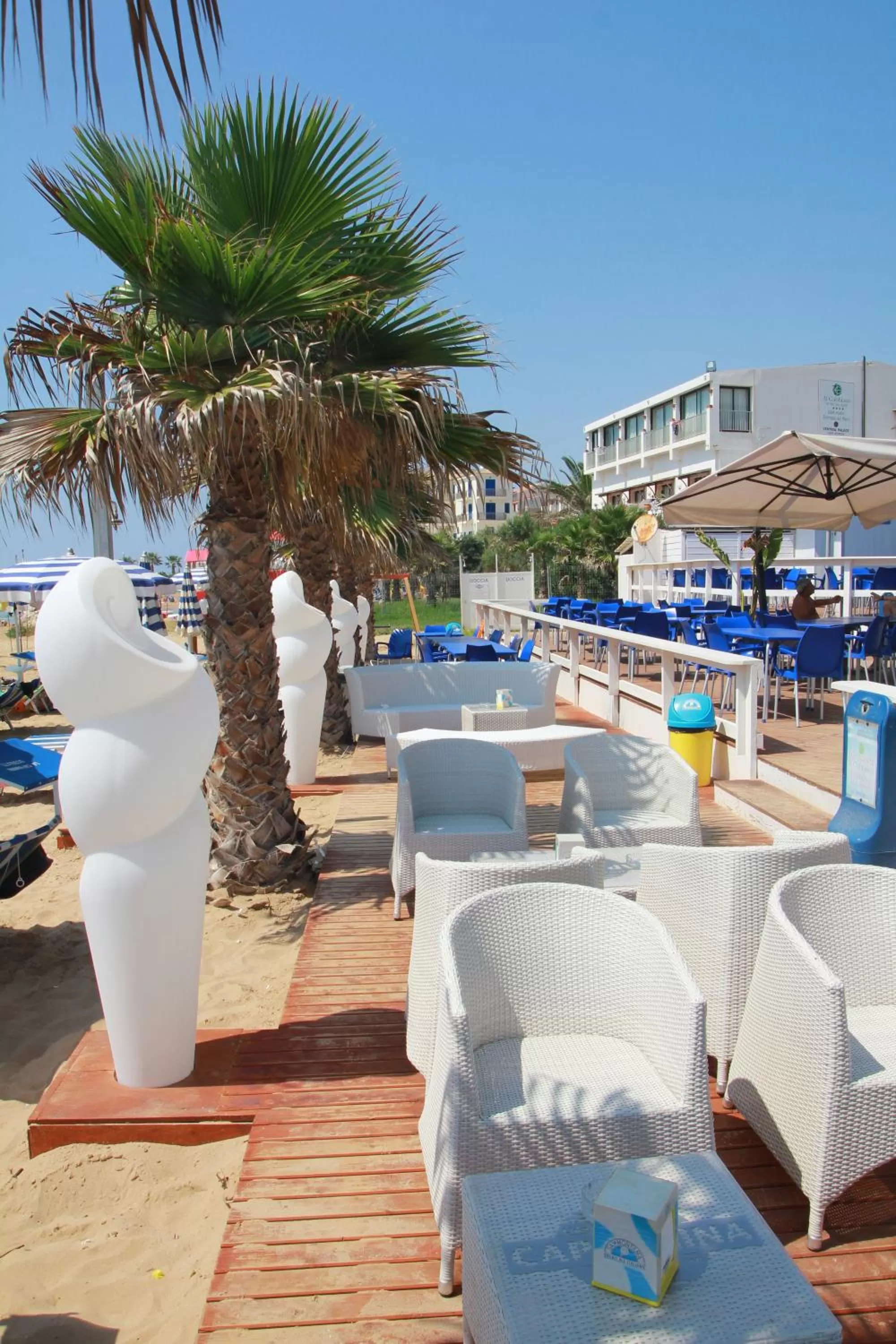 Patio in Hotel Sul Mare Al Gabbiano