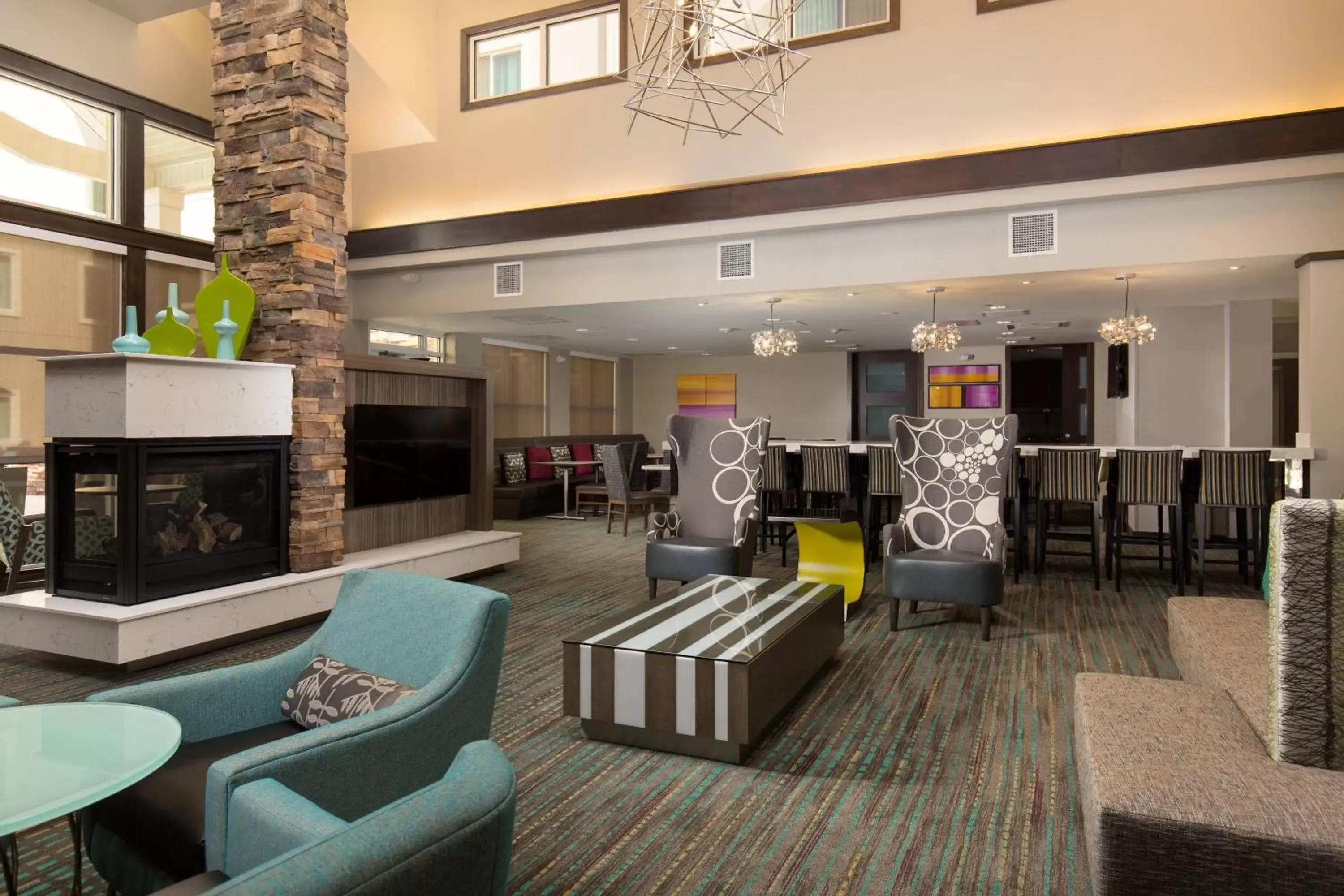 Lobby or reception, Seating Area in Residence Inn by Marriott Las Vegas Airport
