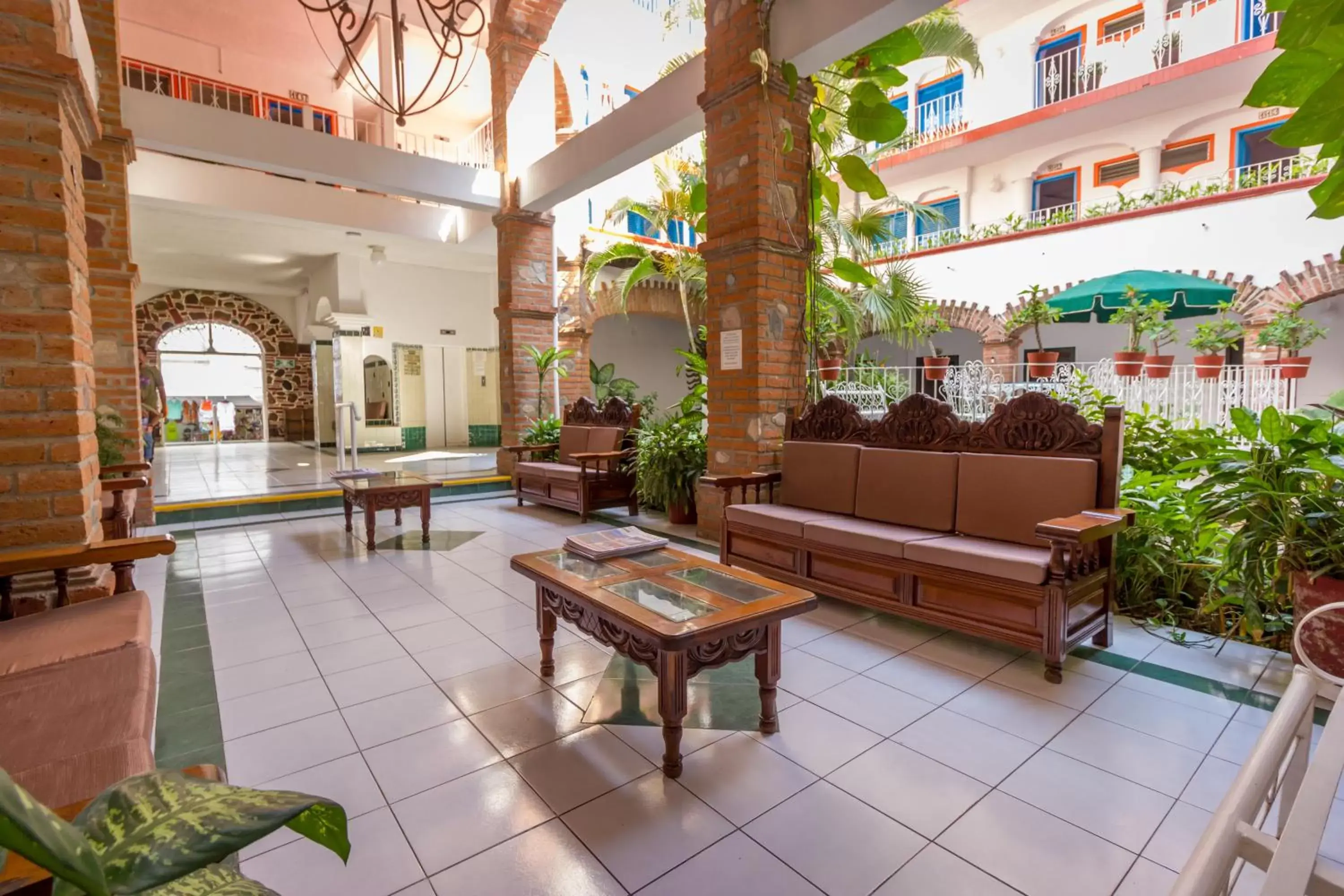 Lobby or reception in Hotel Encino Malecón Centro Puerto Vallarta