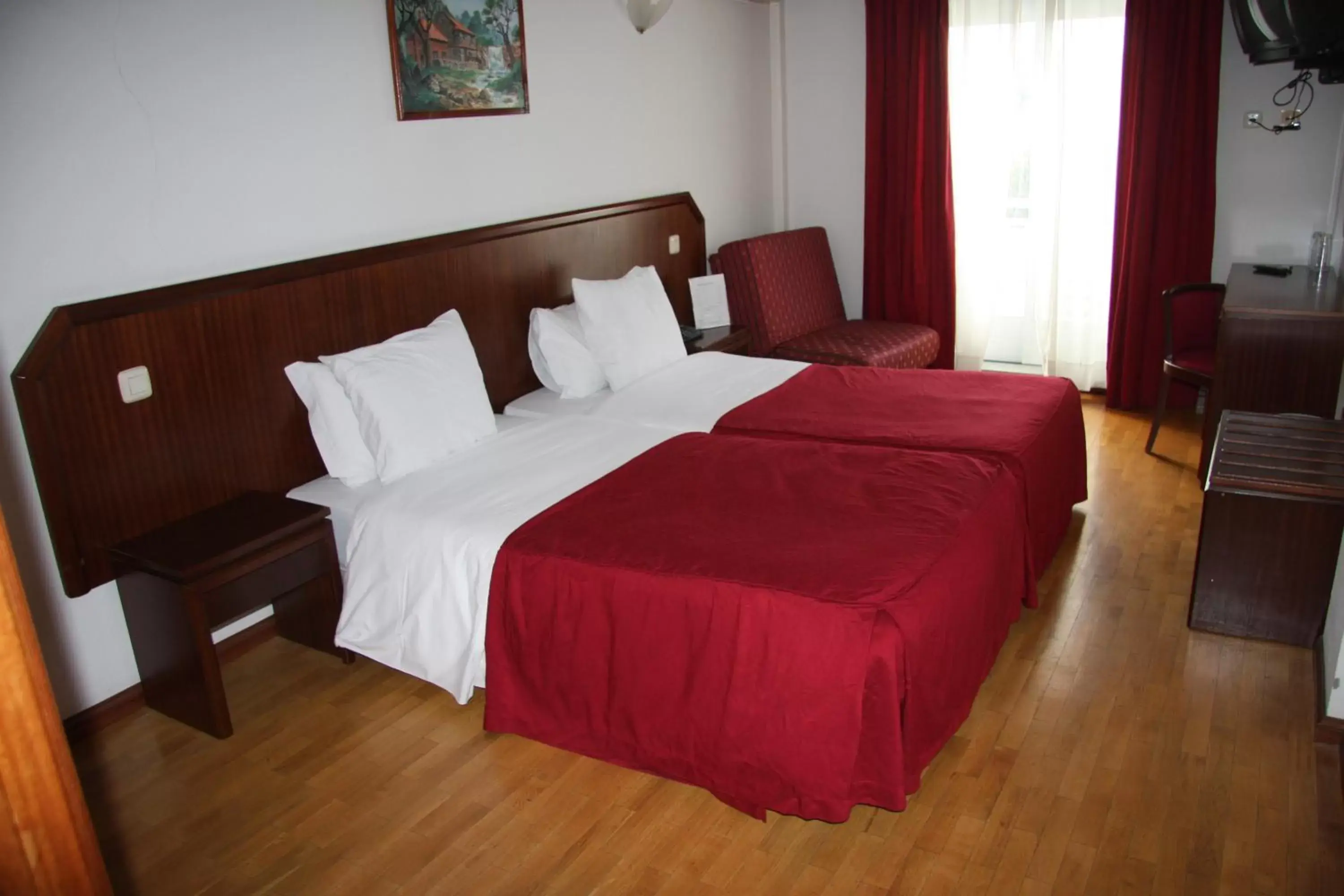 Bed in Hotel Turismo Miranda
