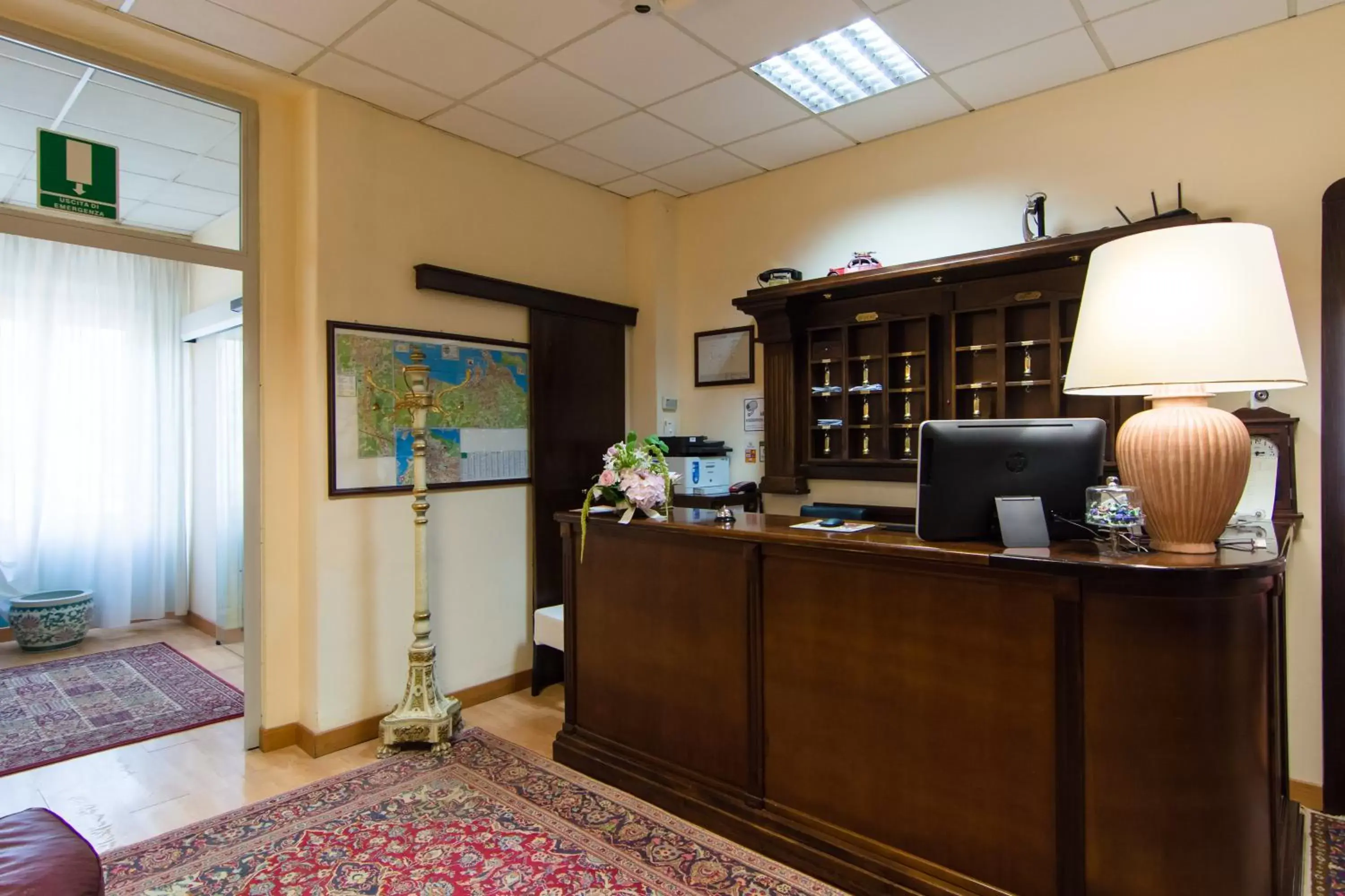 Lobby or reception, Lounge/Bar in Hotel della Vittoria