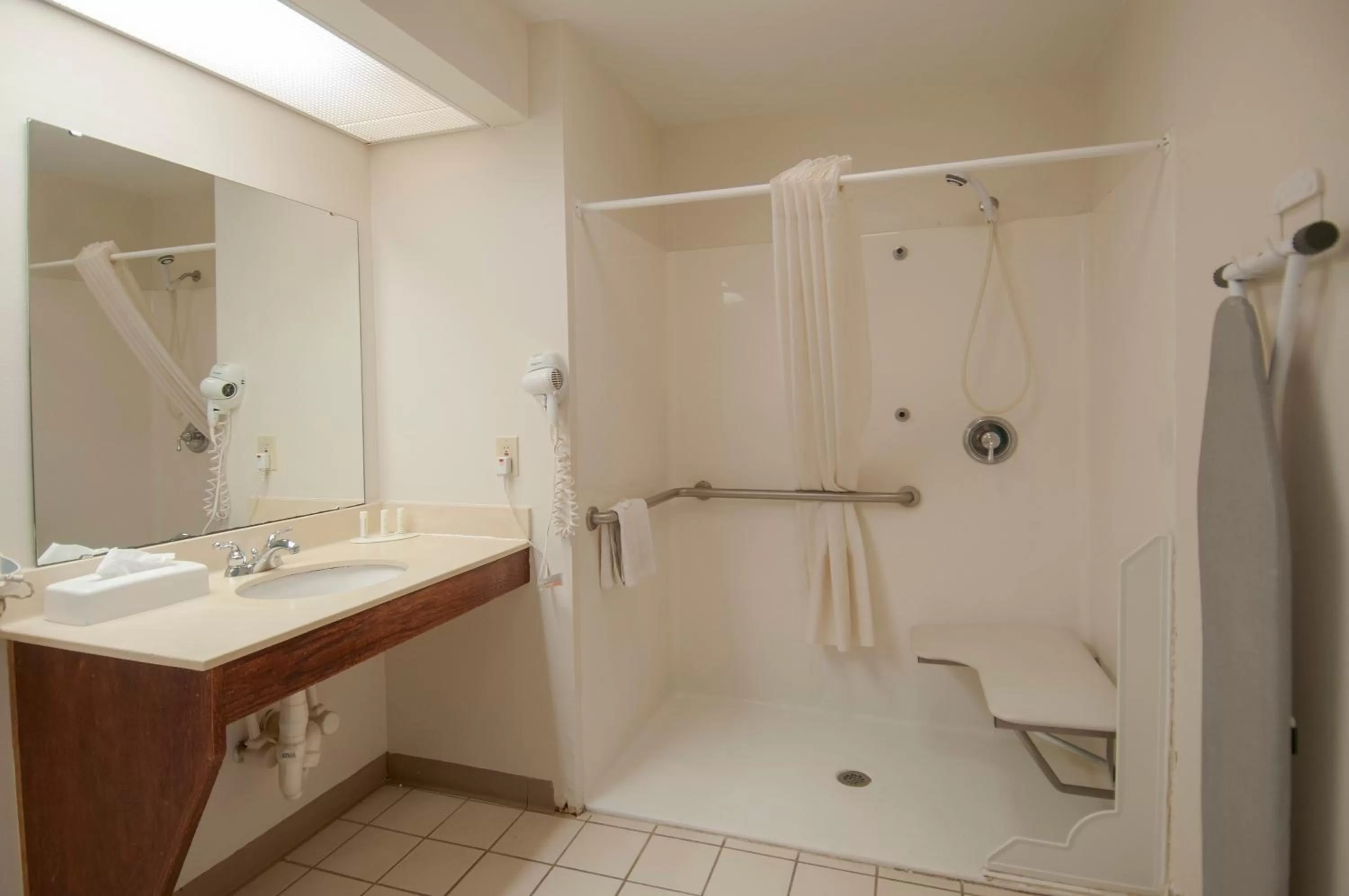 Shower in Baymont by Wyndham Tuscaloosa