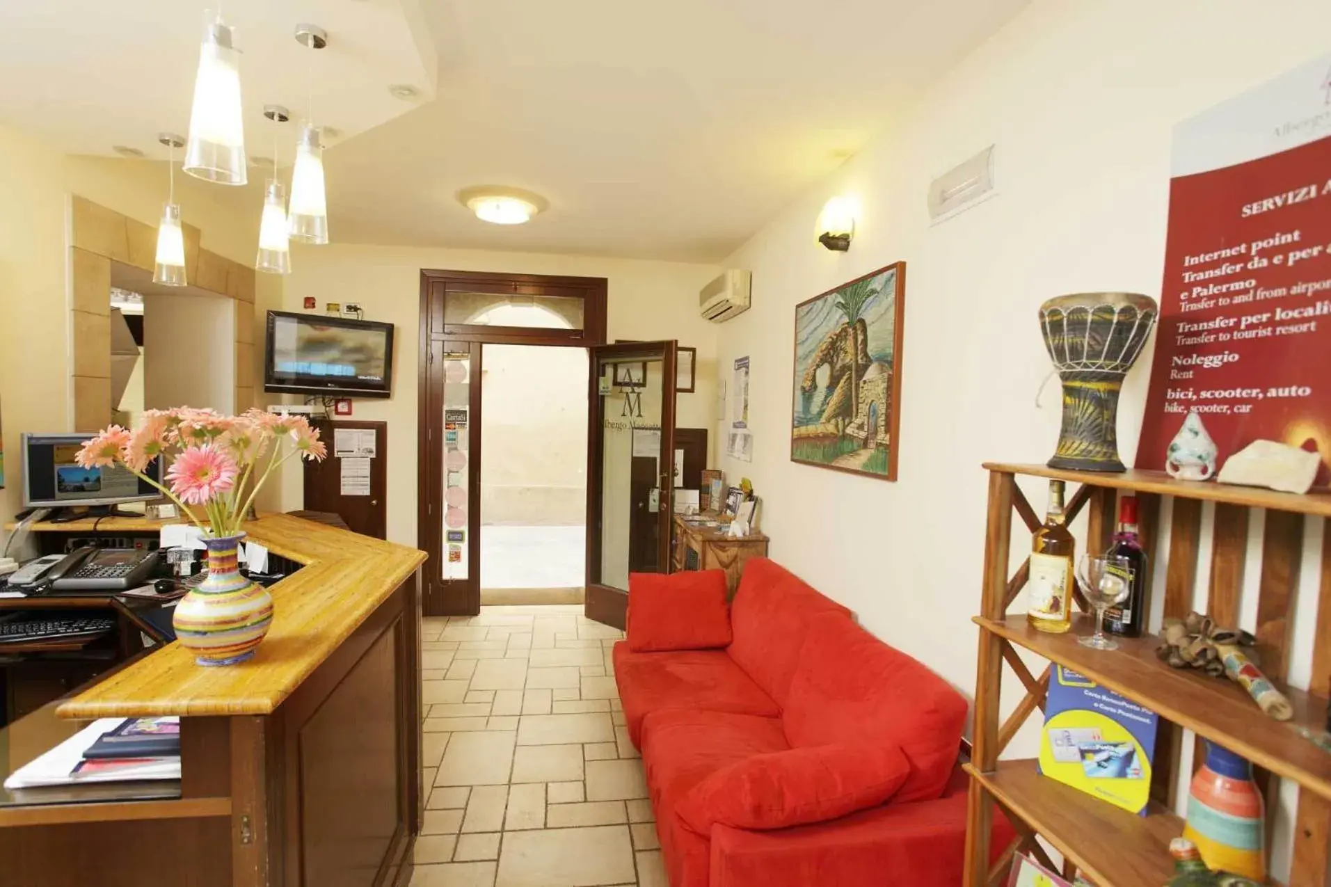 Lobby or reception, Seating Area in Albergo Maccotta