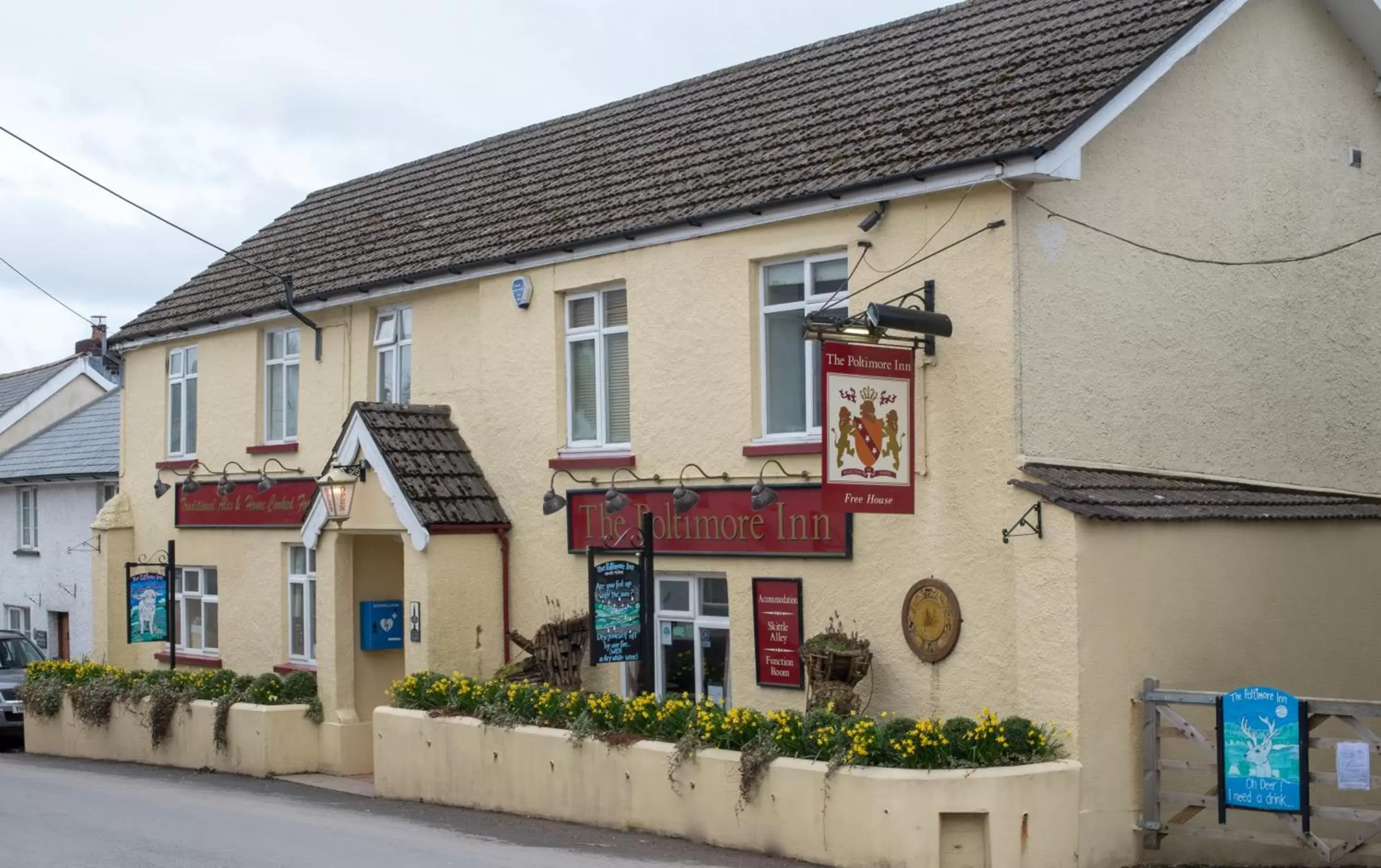 Facade/entrance, Property Building in The Poltimore Inn