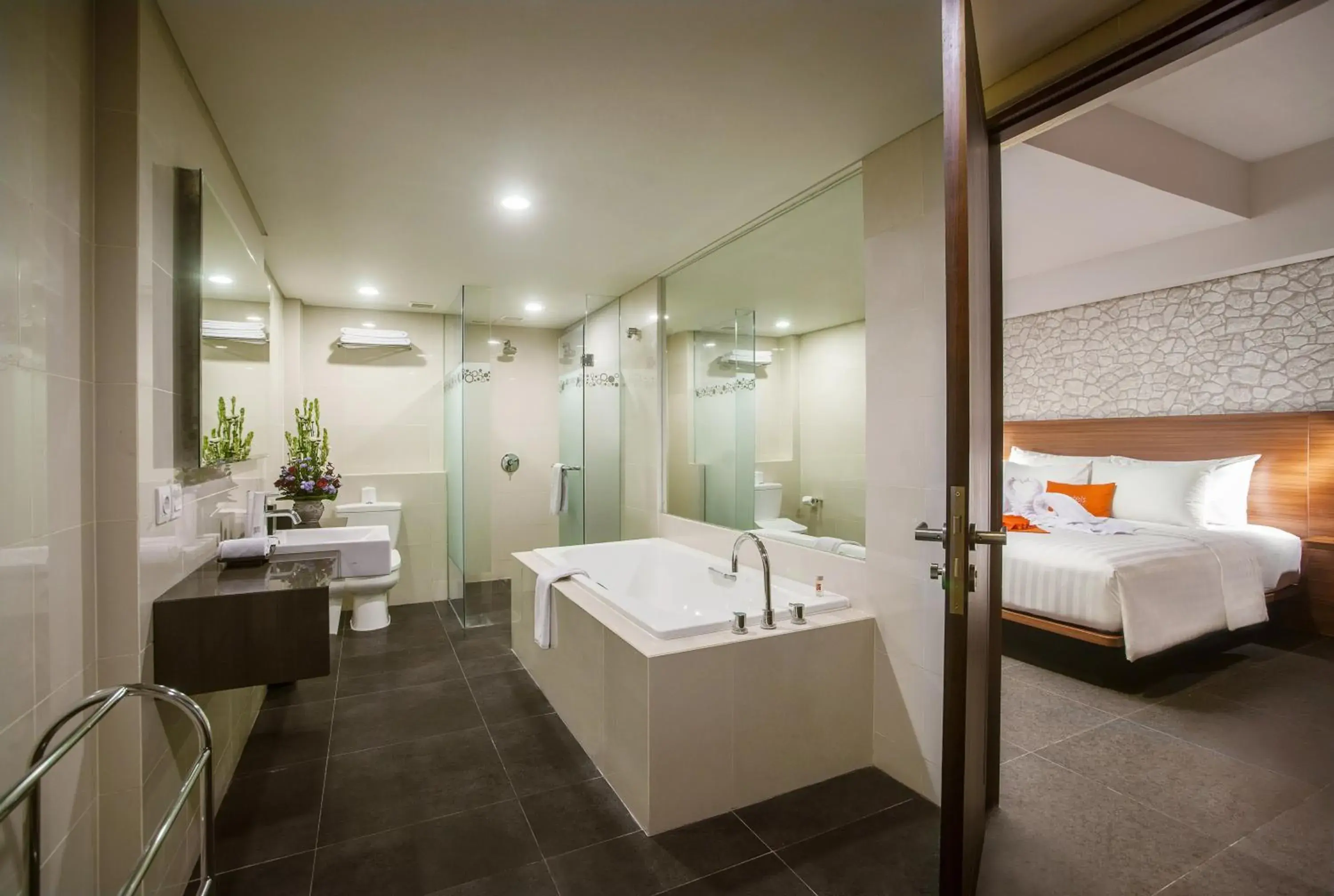 Bathroom in J4 Hotels Legian