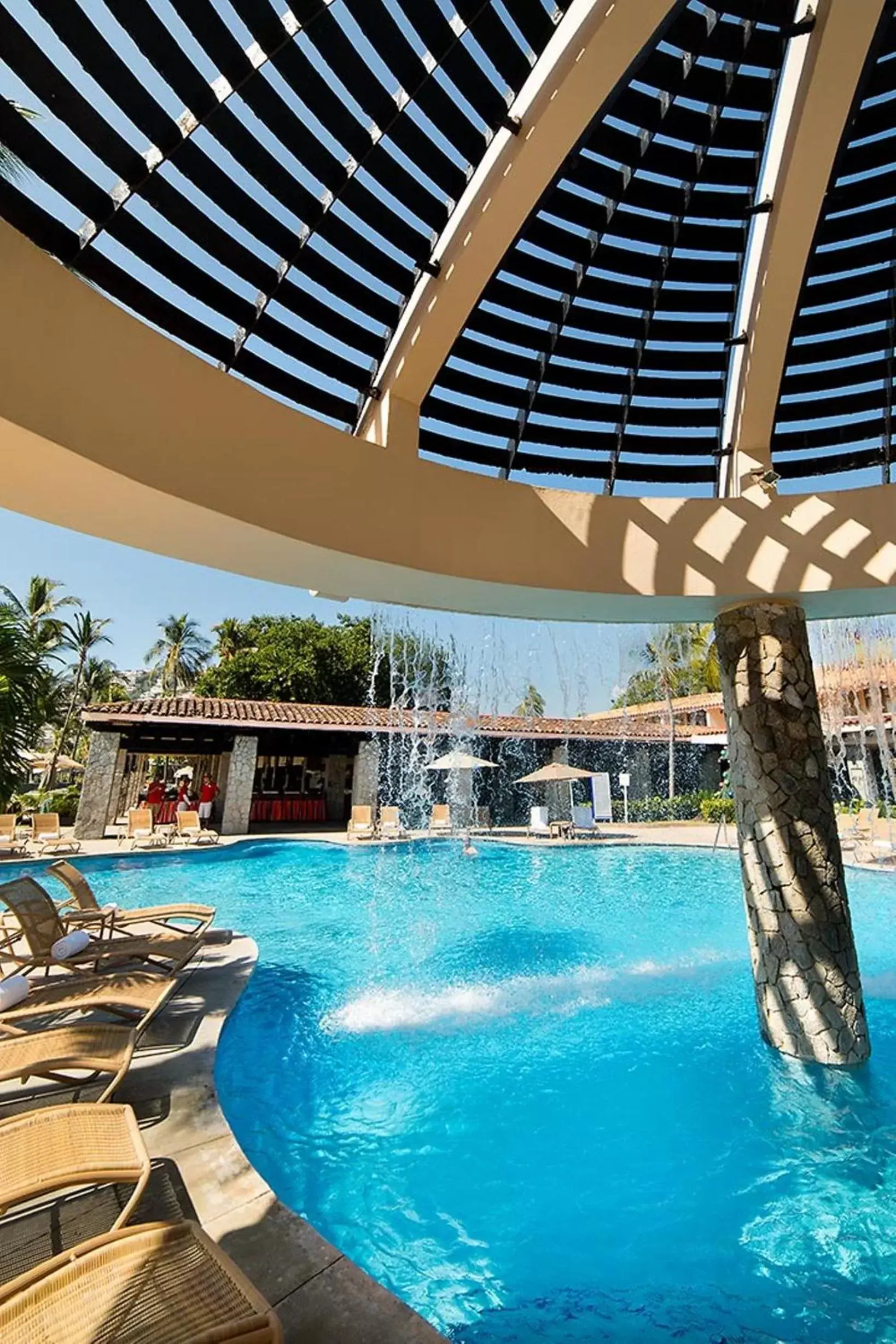 Swimming Pool in Pierre Mundo Imperial Riviera Diamante Acapulco