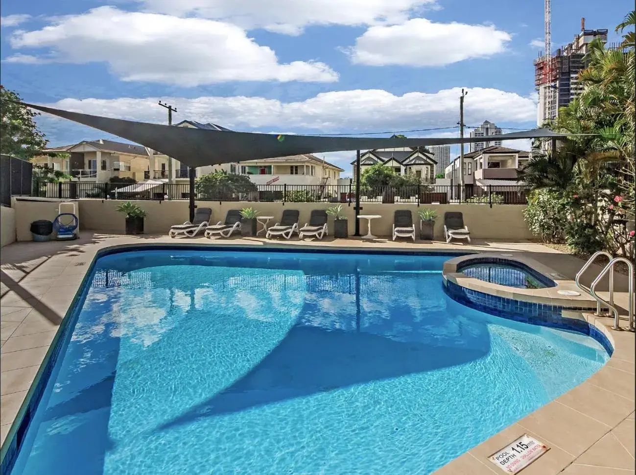 Swimming Pool in Spectrum Holiday Apartments