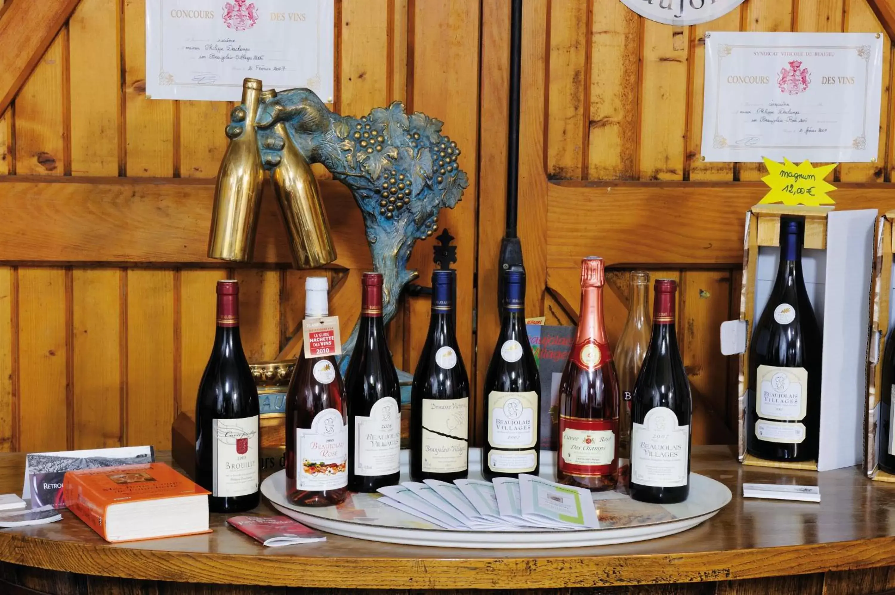 Drinks in Domaine viticole Philippe Deschamps