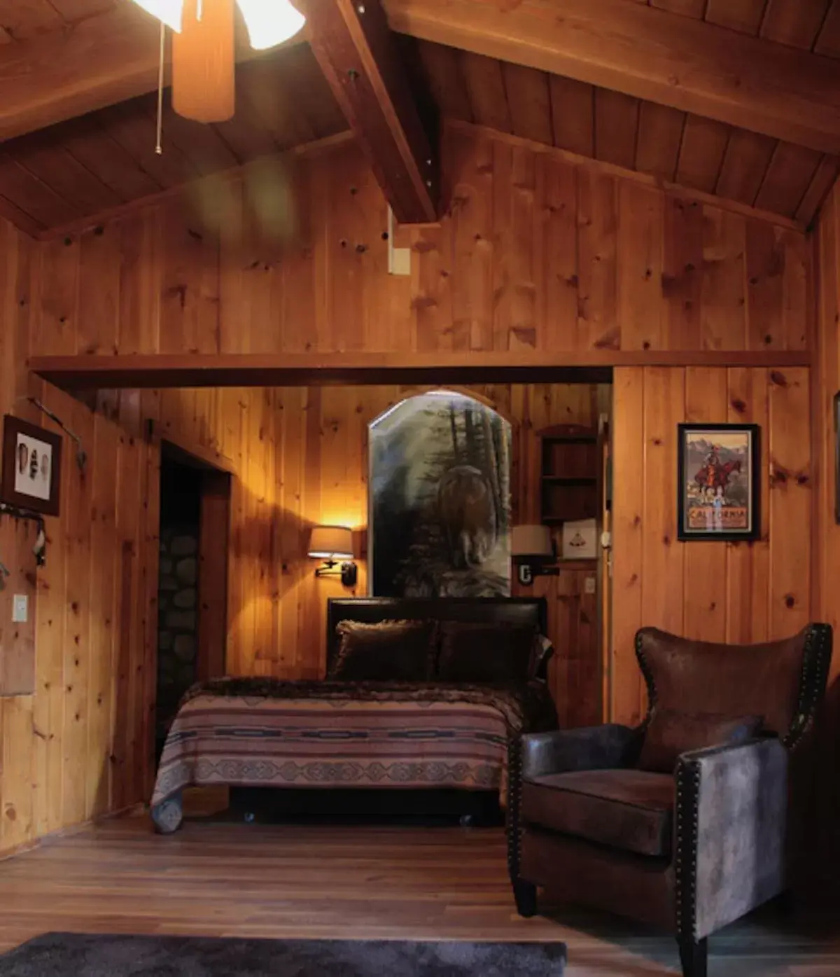 Seating Area in Silver Pines Lodge