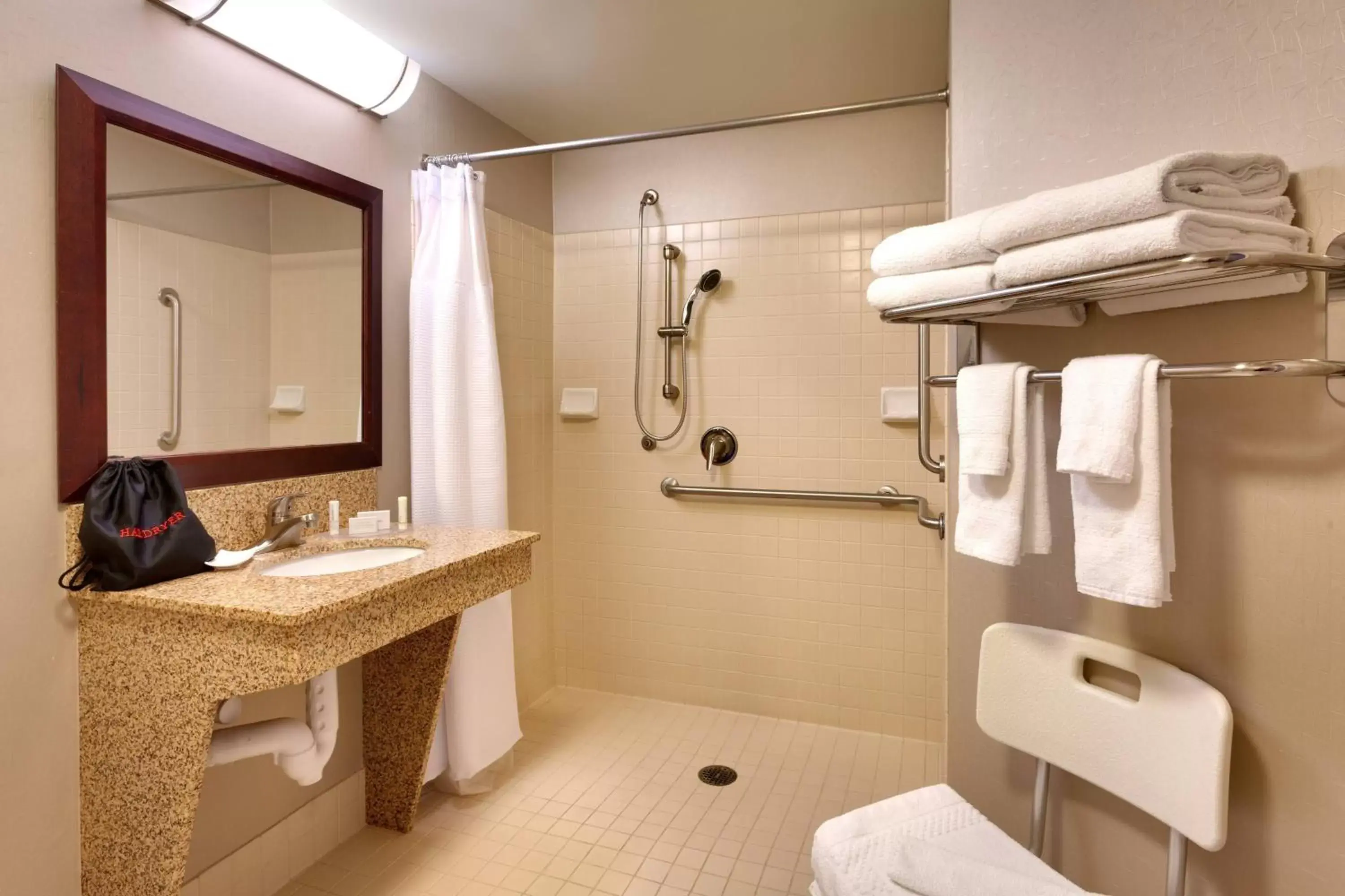 Bathroom in SpringHill Suites Lehi at Thanksgiving Point