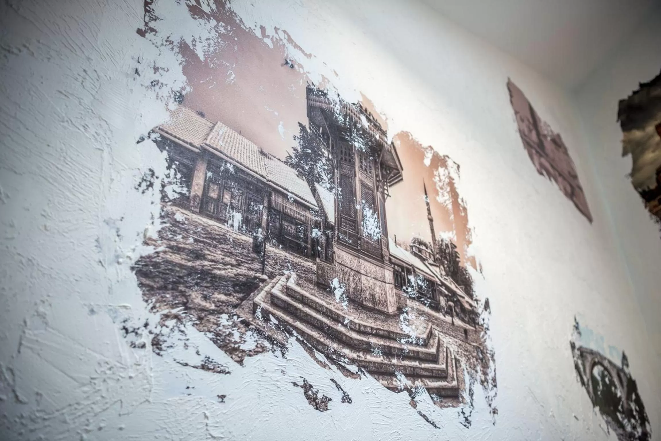 Decorative detail in Heritage Hotel Gate of Sarajevo