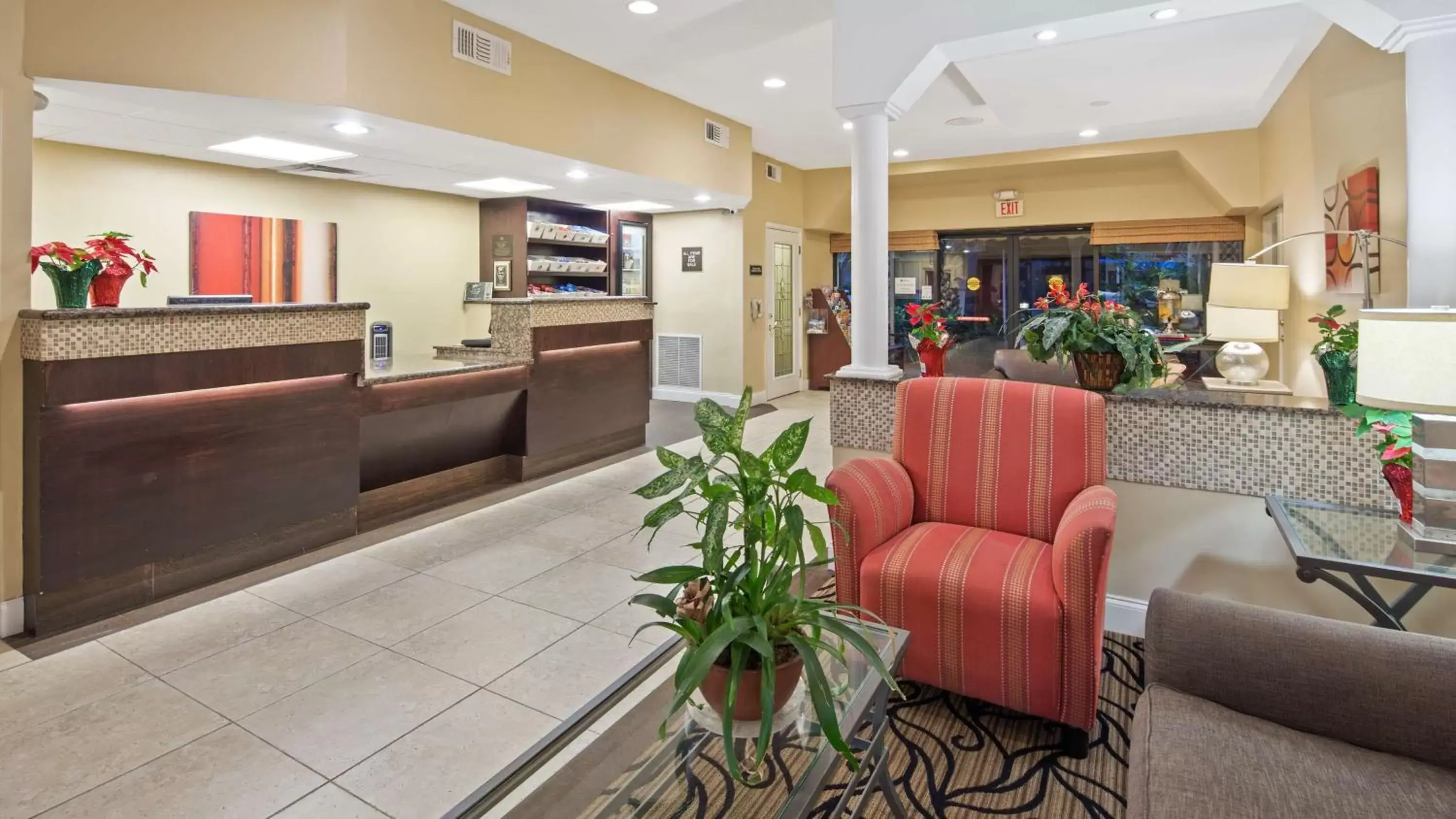 Lobby or reception in Best Western Plus University Inn