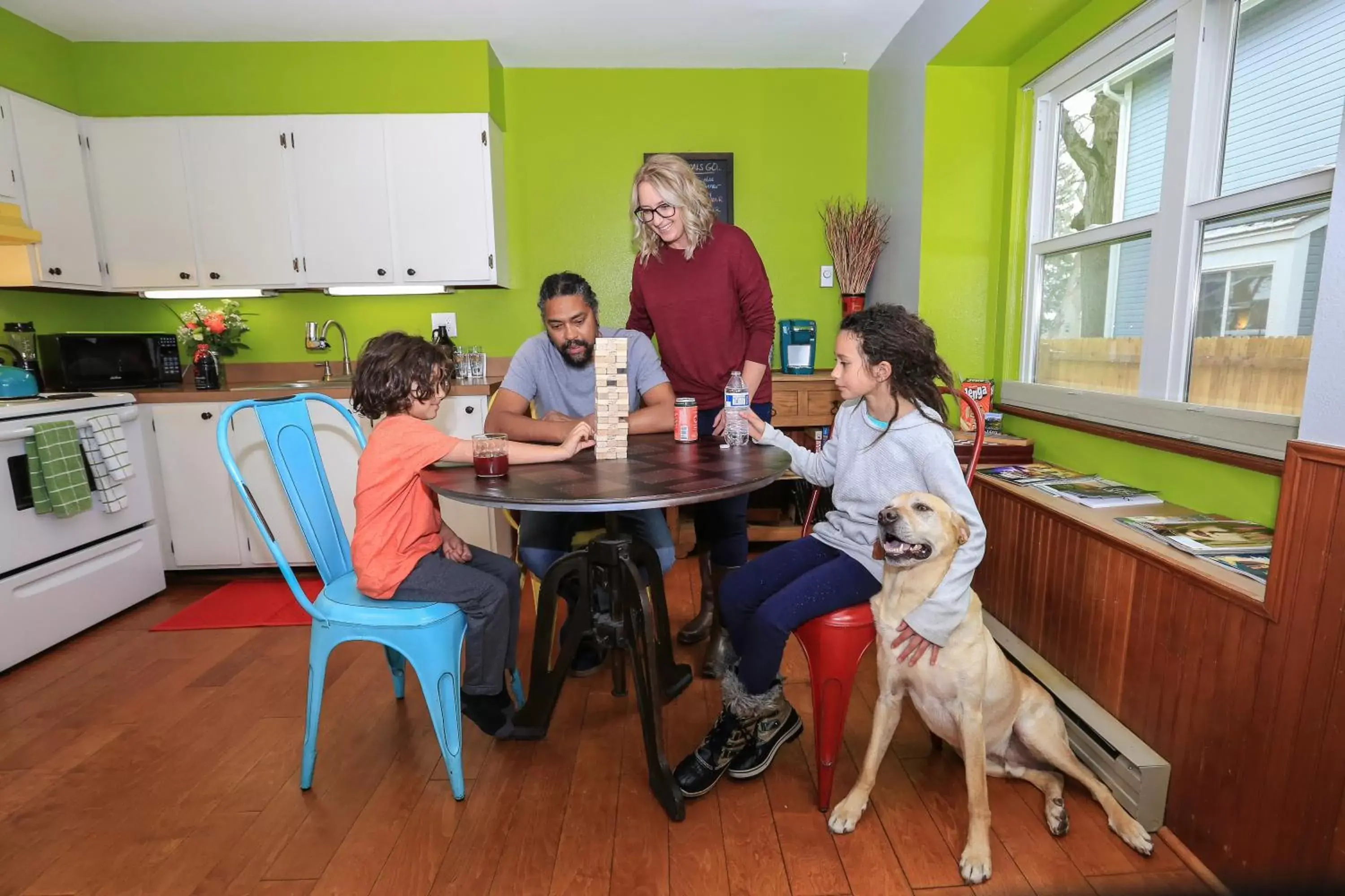 Family in Remington Flats