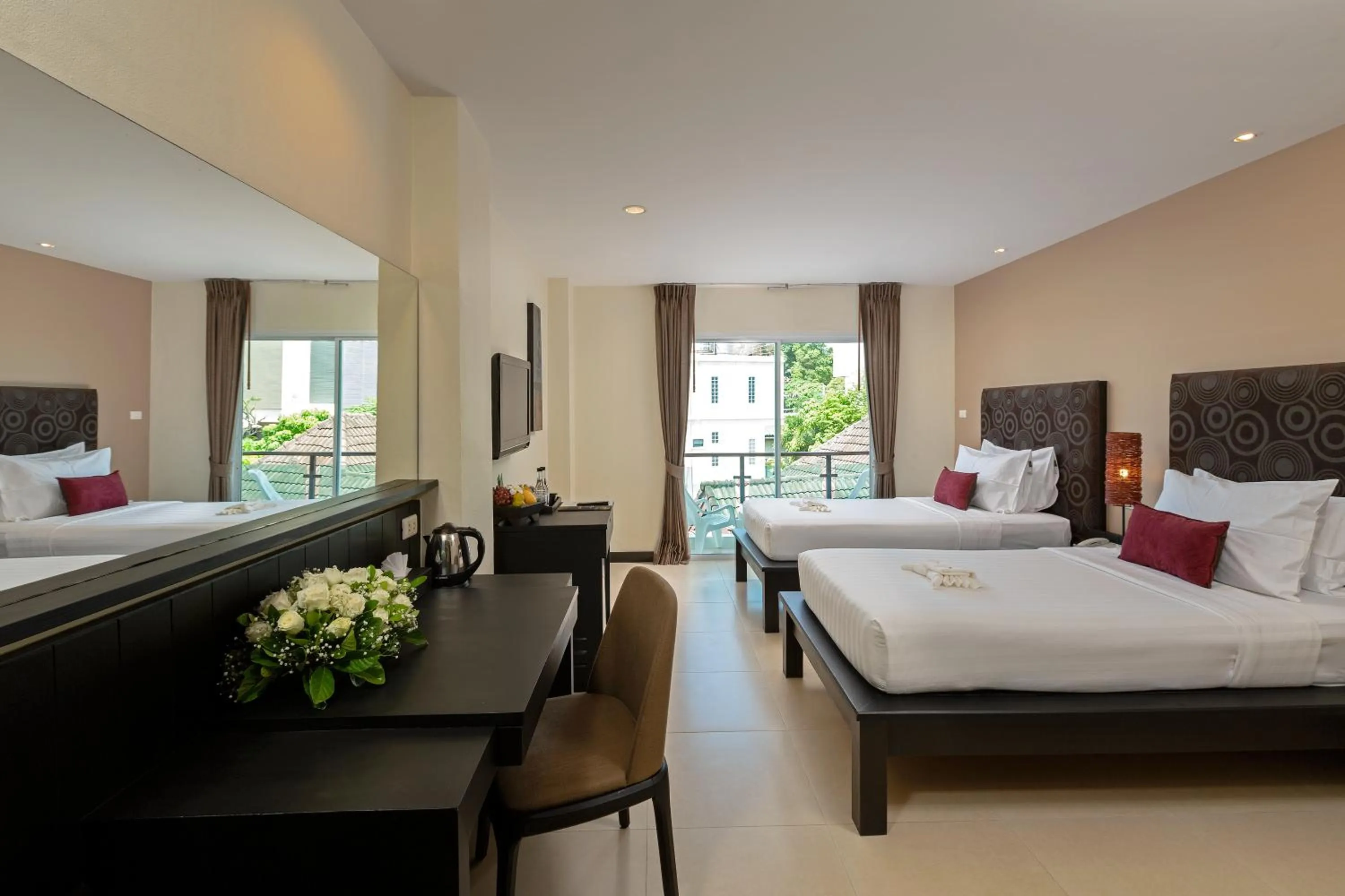 Photo of the whole room, Bed in Baramee Resortel