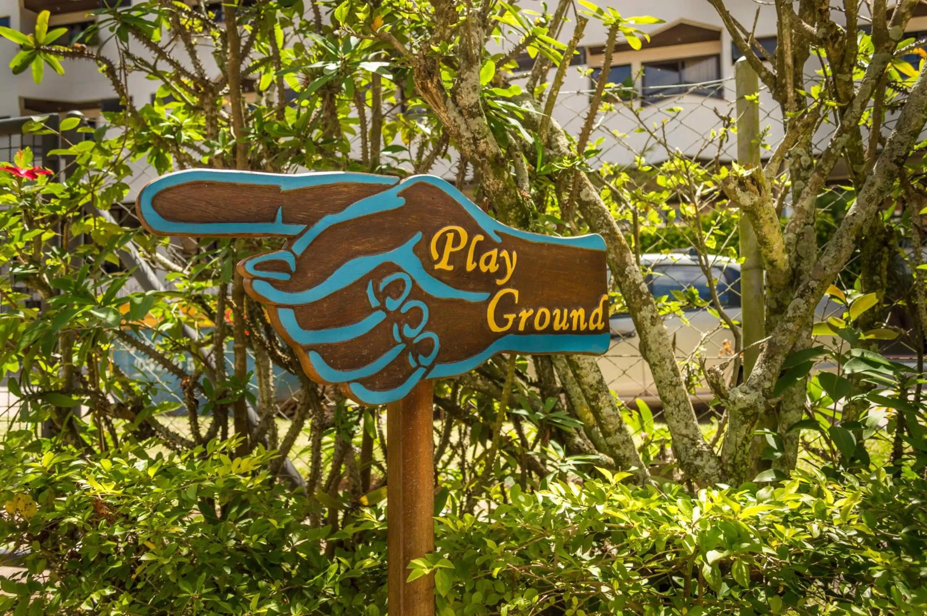 Children play ground in Village Paraíso