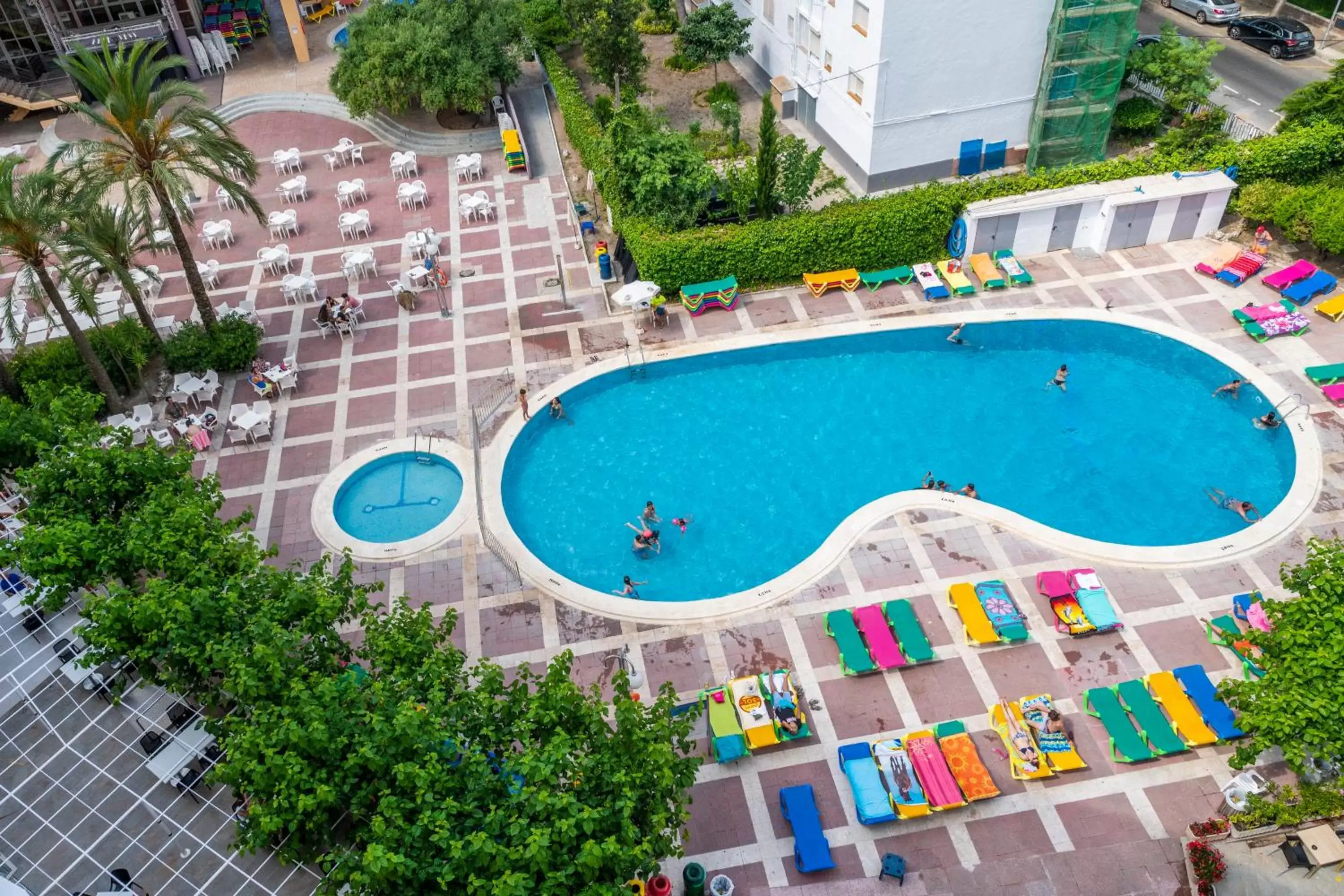 Swimming pool, Pool View in Medplaya Hotel Calypso