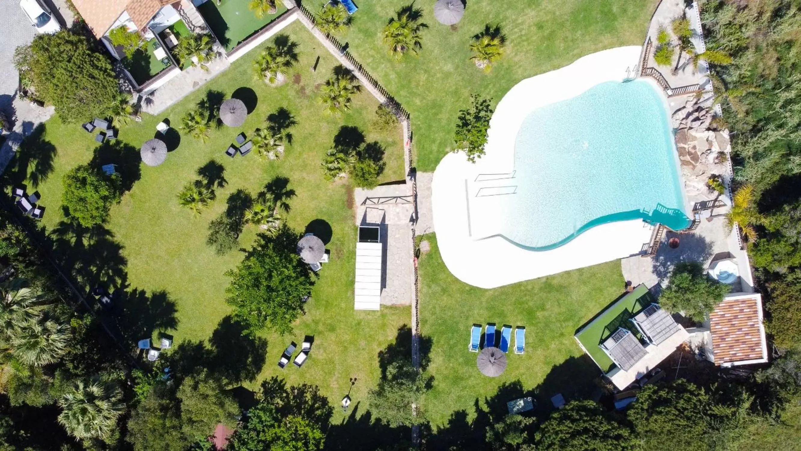 Spring, Bird's-eye View in Hotel La Torre