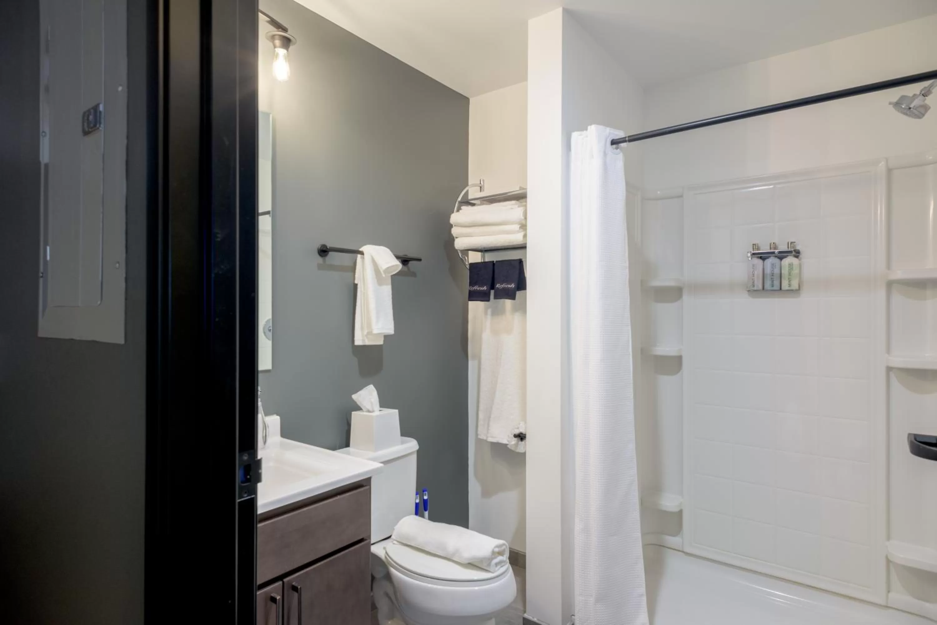 Bathroom in Mint House Detroit - Times Square