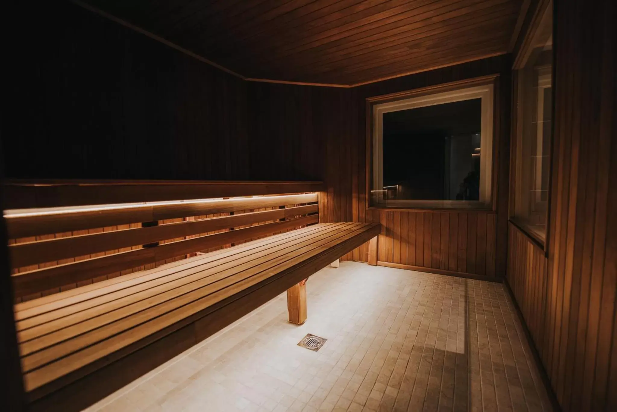 Sauna in Bowfield Hotel and Spa