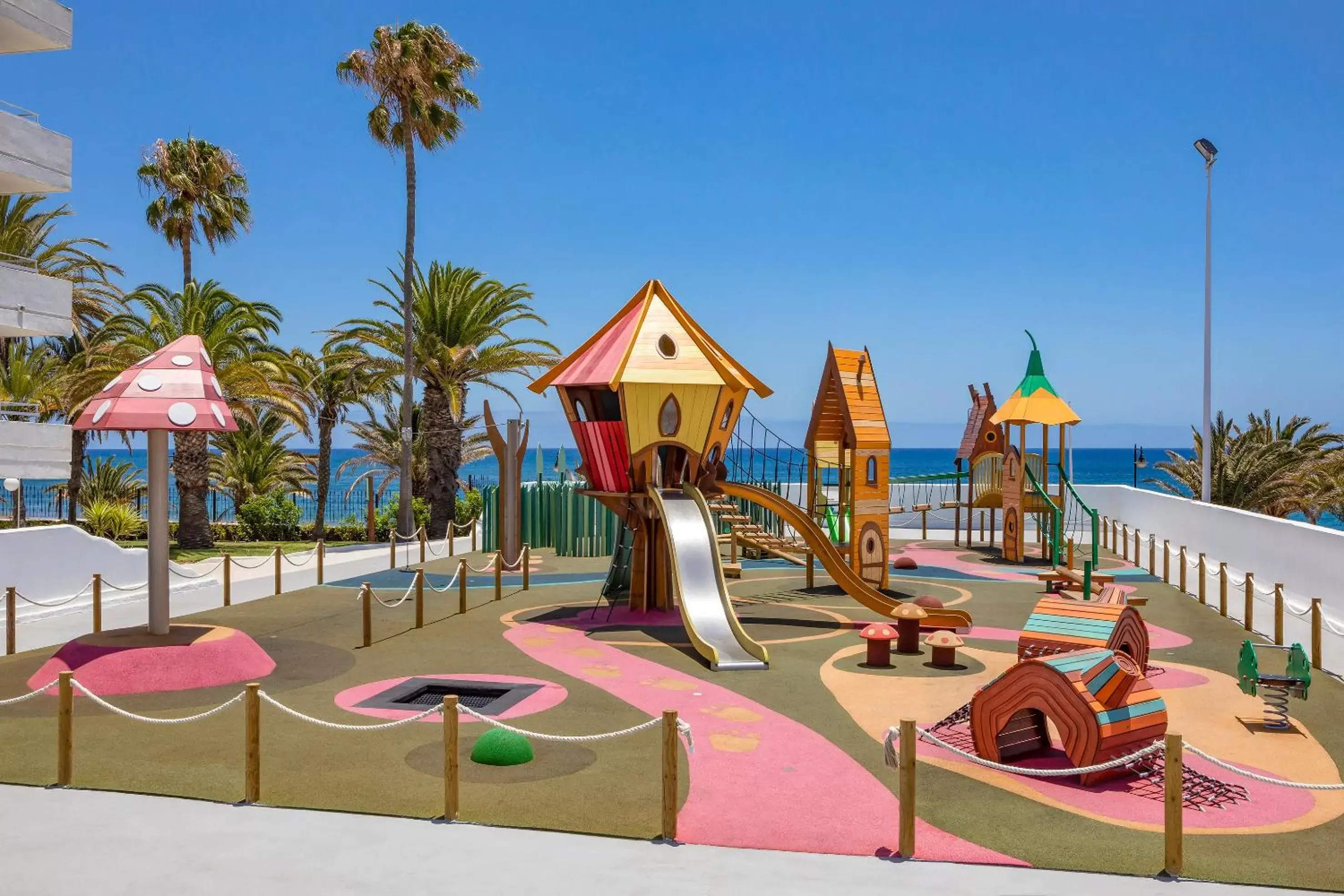 Children play ground in Sol Lanzarote