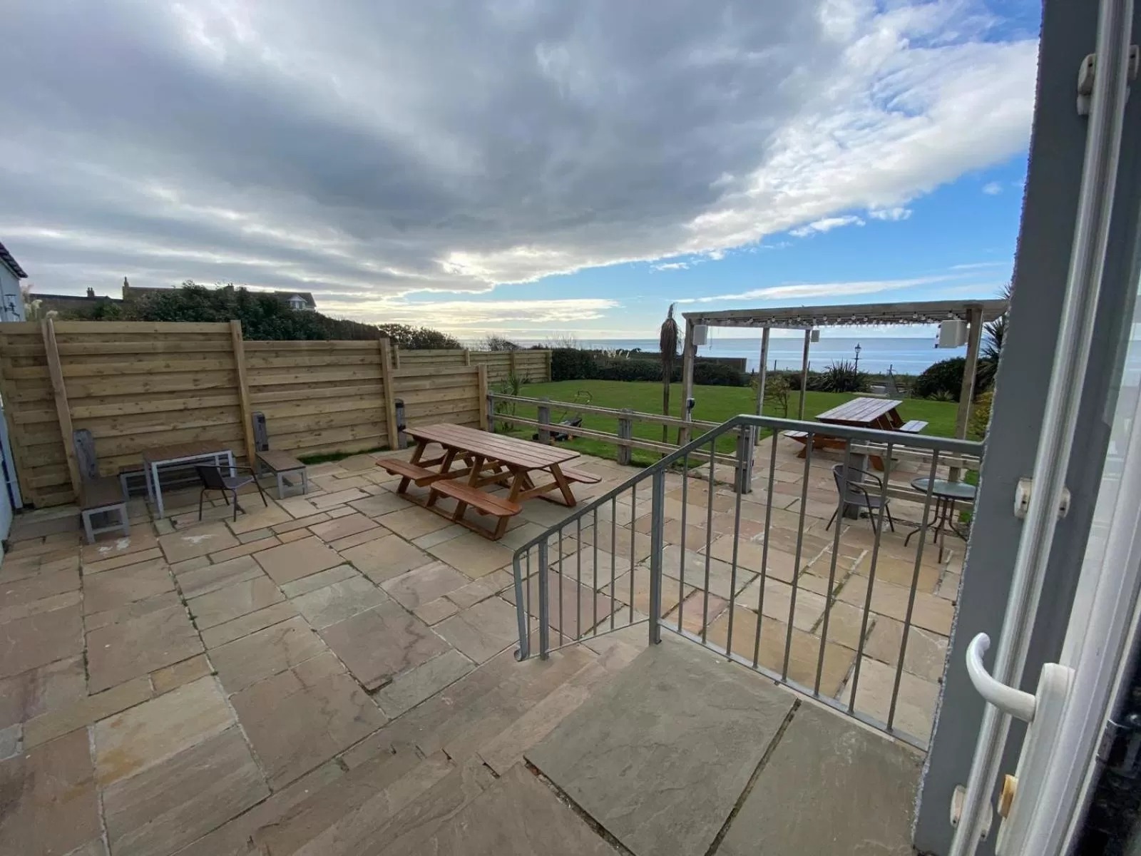 Garden in The Calder House Hotel