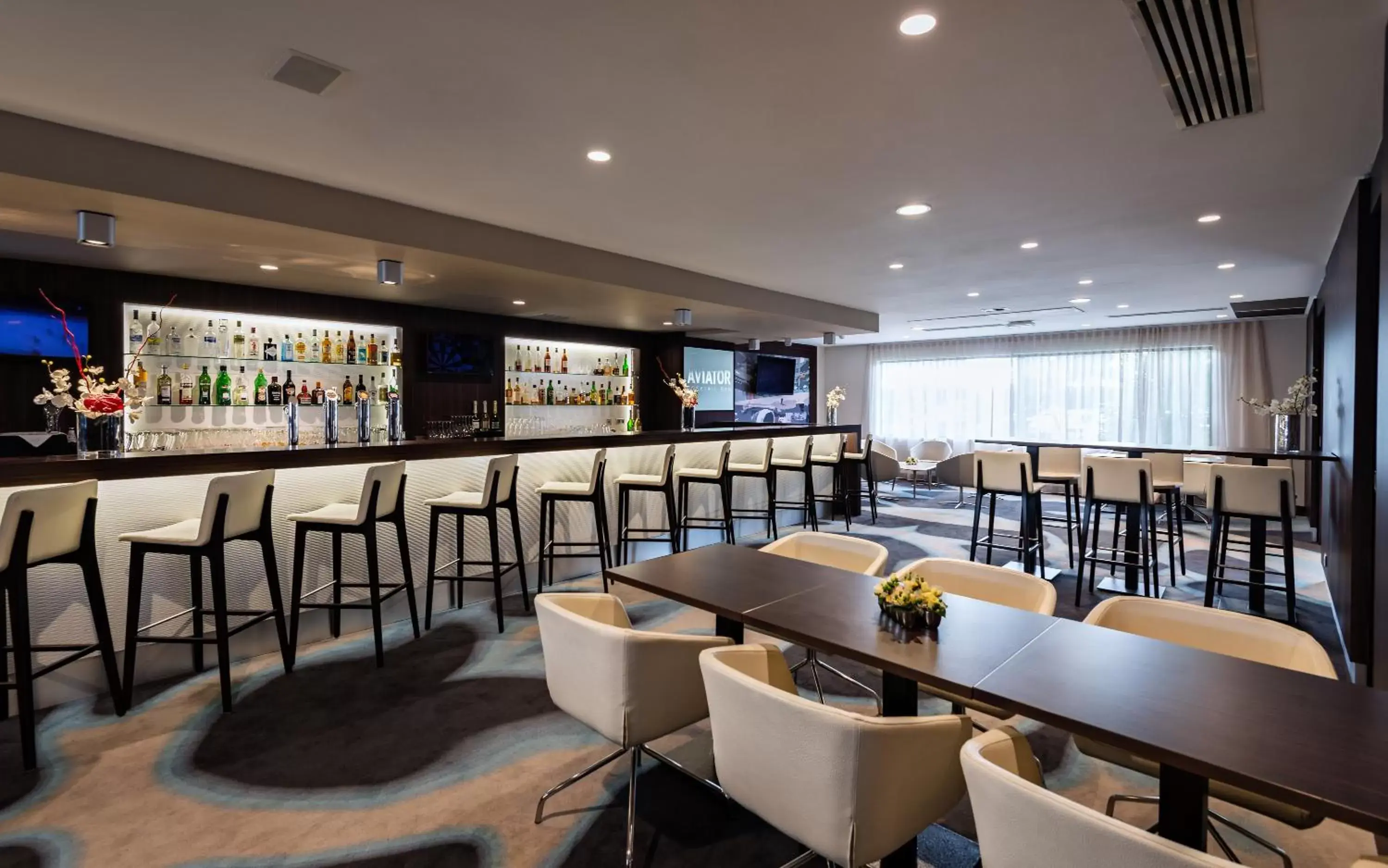 Lounge or bar, Lounge/Bar in Holiday Inn Toulouse Airport, an IHG Hotel