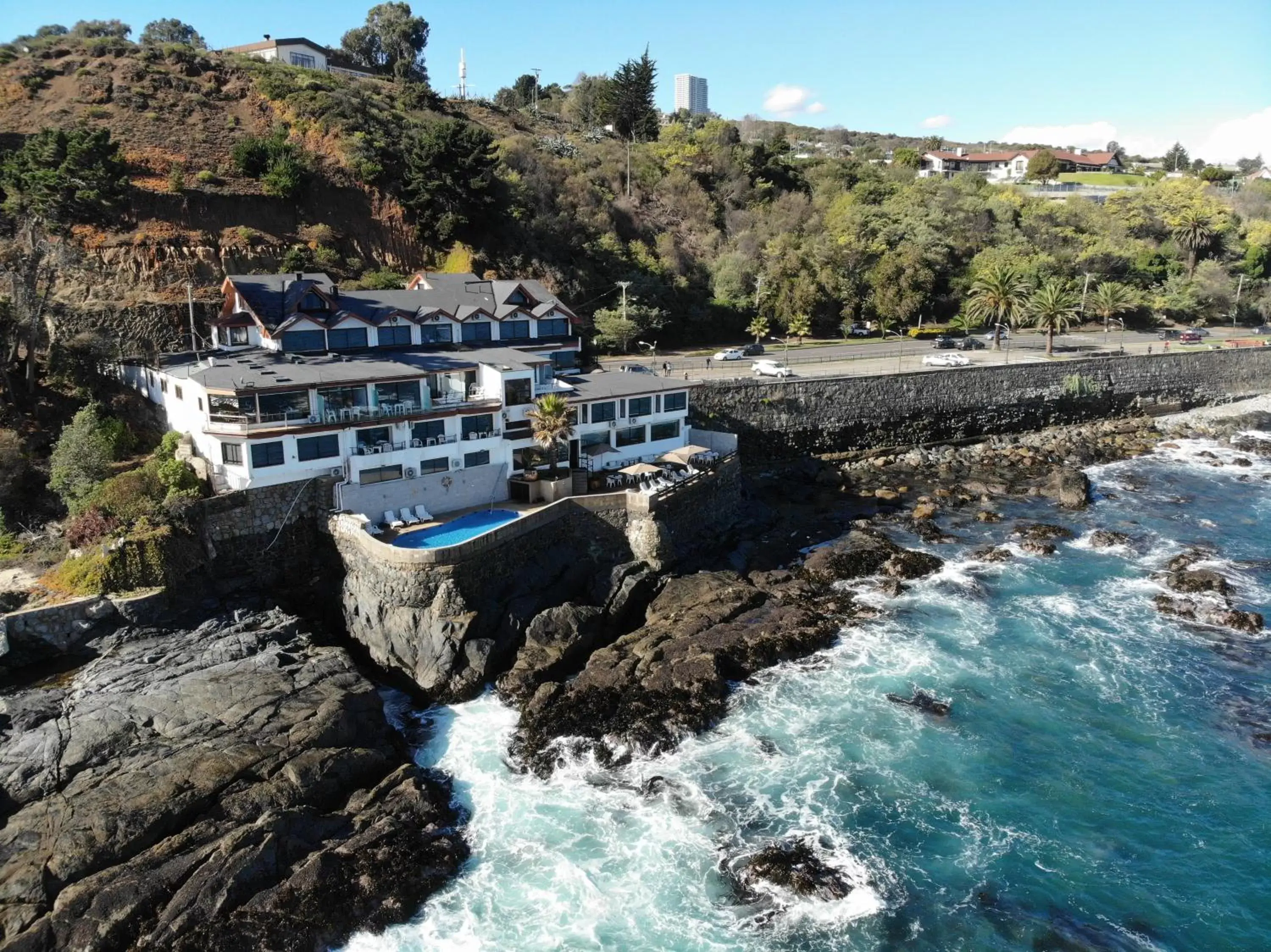 Bird's-eye View in Hotel Oceanic