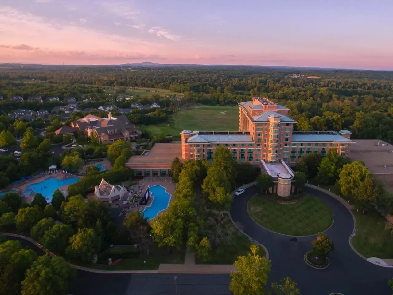 Bird's-eye View in Lansdowne Resort and Spa