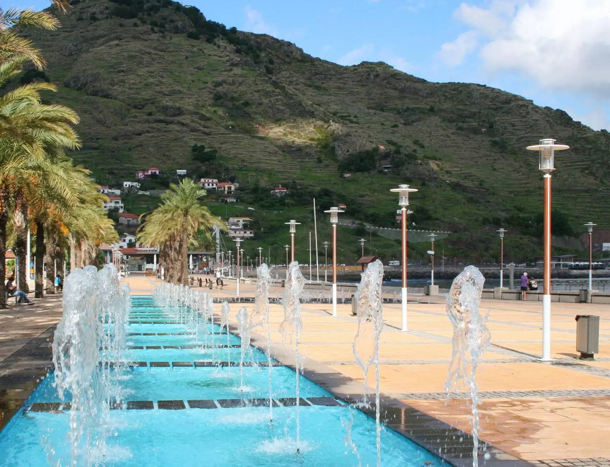 Natural landscape in Dom Pedro Madeira